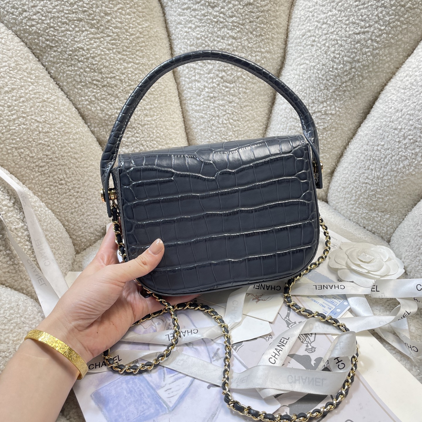 Delvaux Classic Luxury Handbag Shoulder Crossbody Bag Ref.66B7E3DE 4