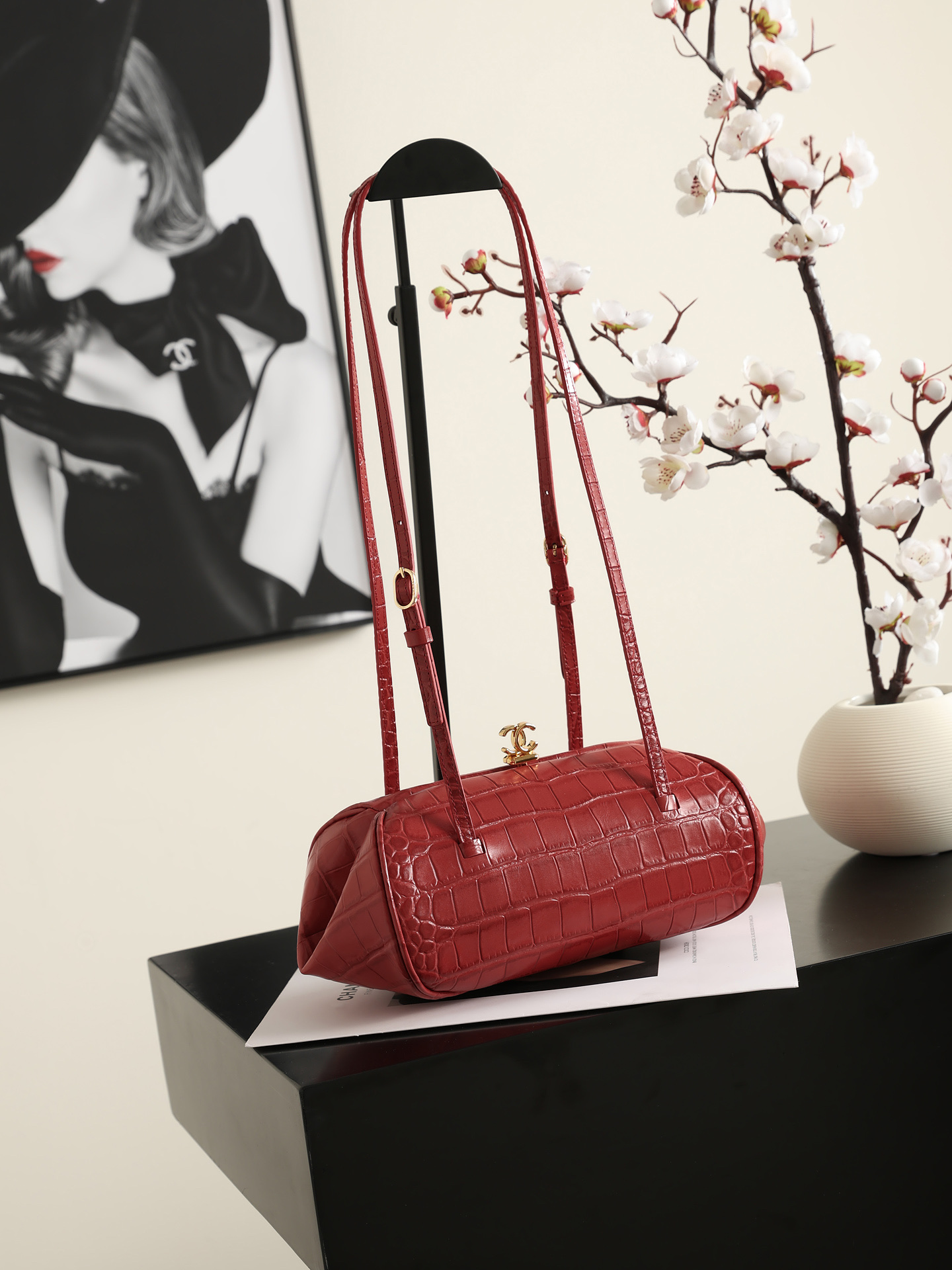 Chanel Vintage Red Handbag