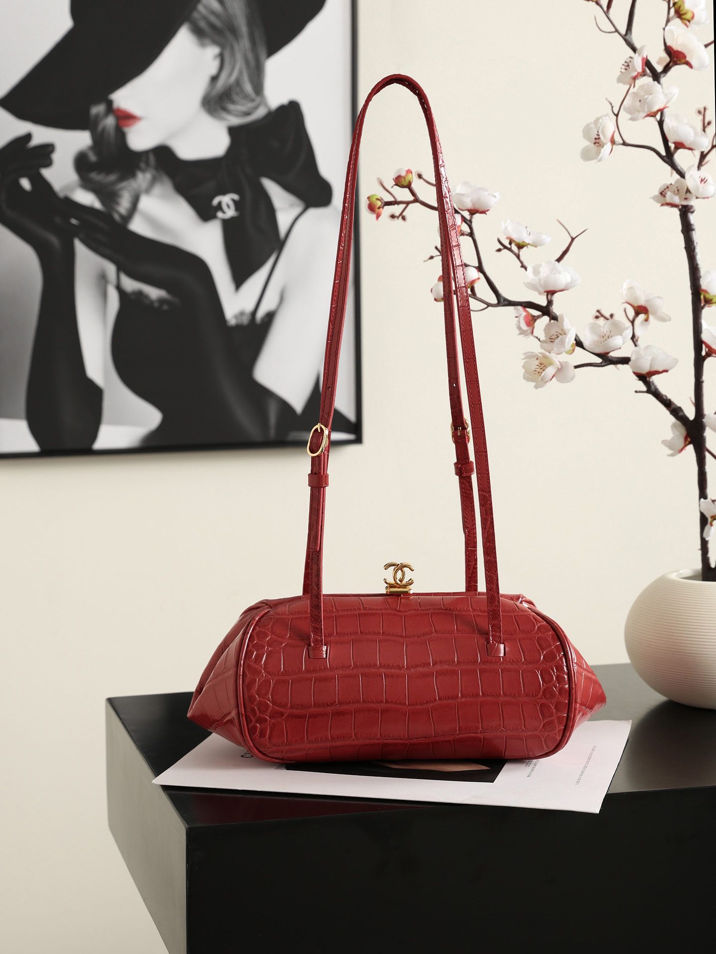Chanel Vintage Red Handbag