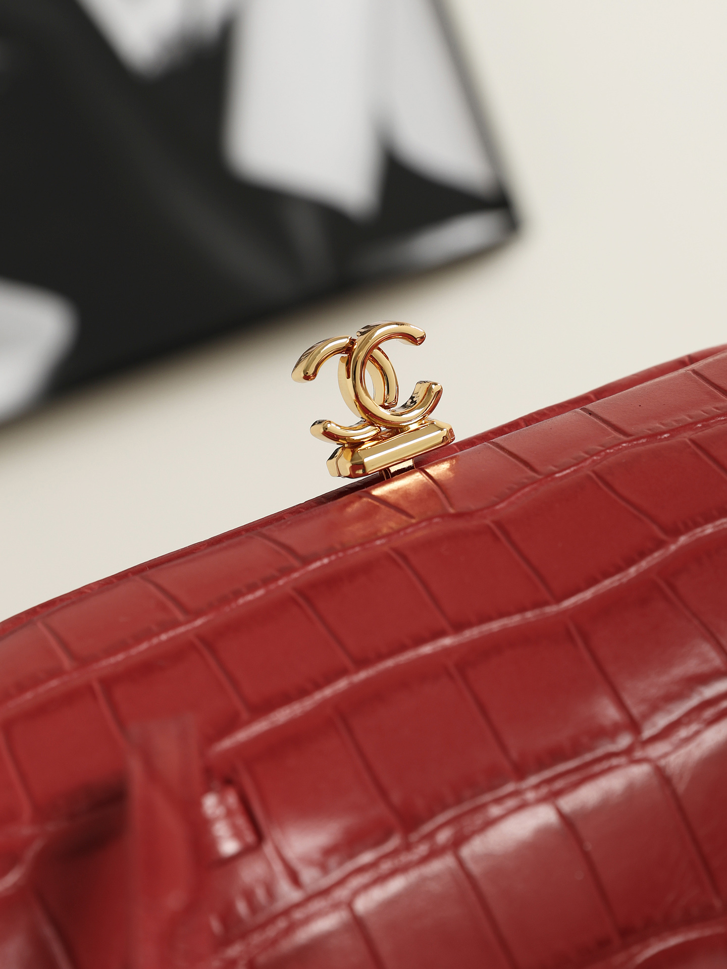 Chanel Vintage Red Handbag