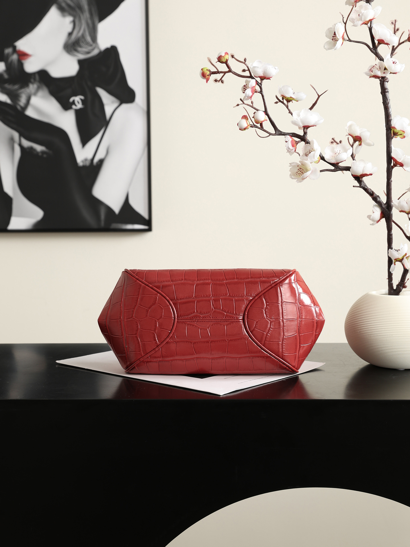 Chanel Vintage Red Handbag