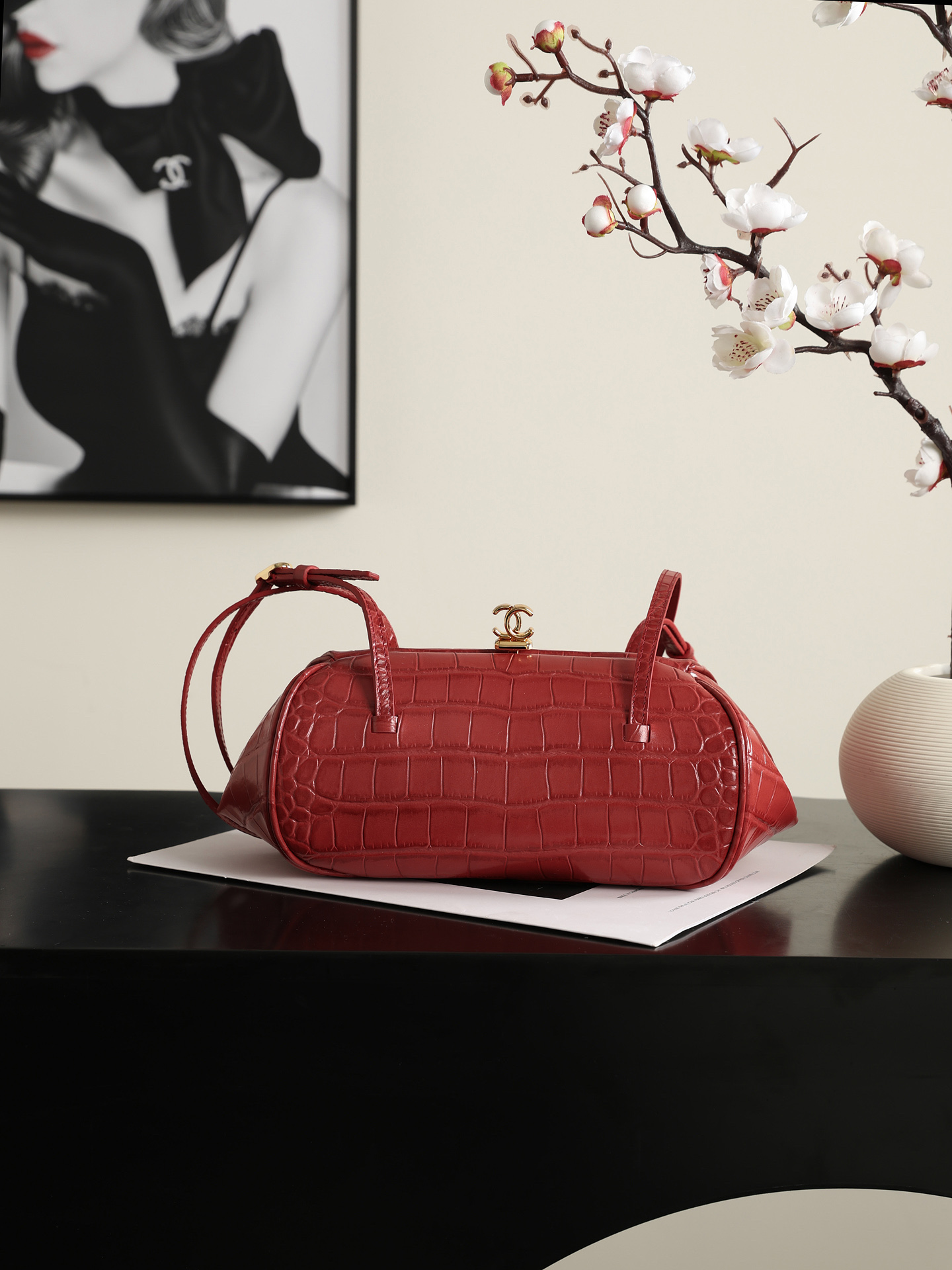 Chanel Vintage Red Handbag