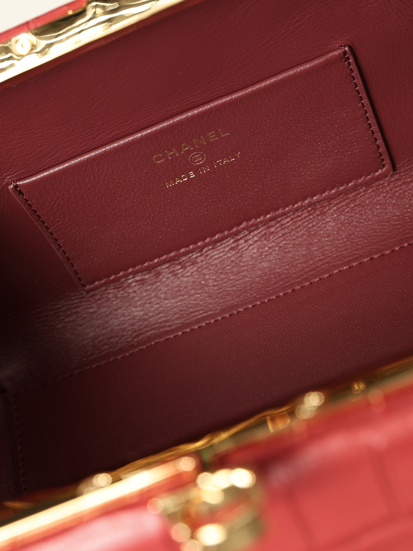 Chanel Vintage Red Handbag