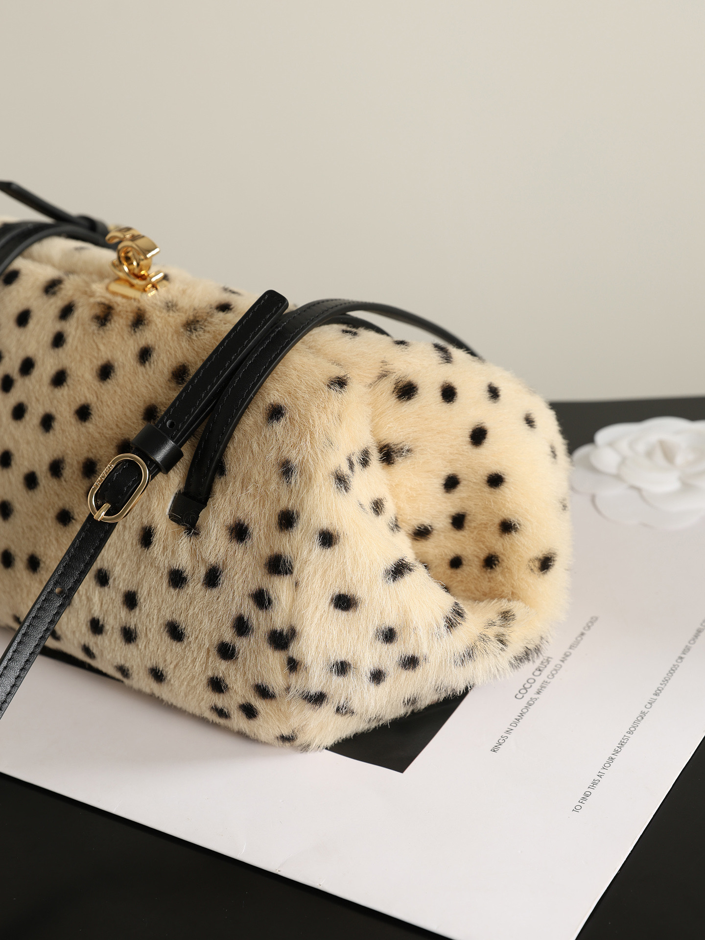 Chanel Vintage Cream Handbag