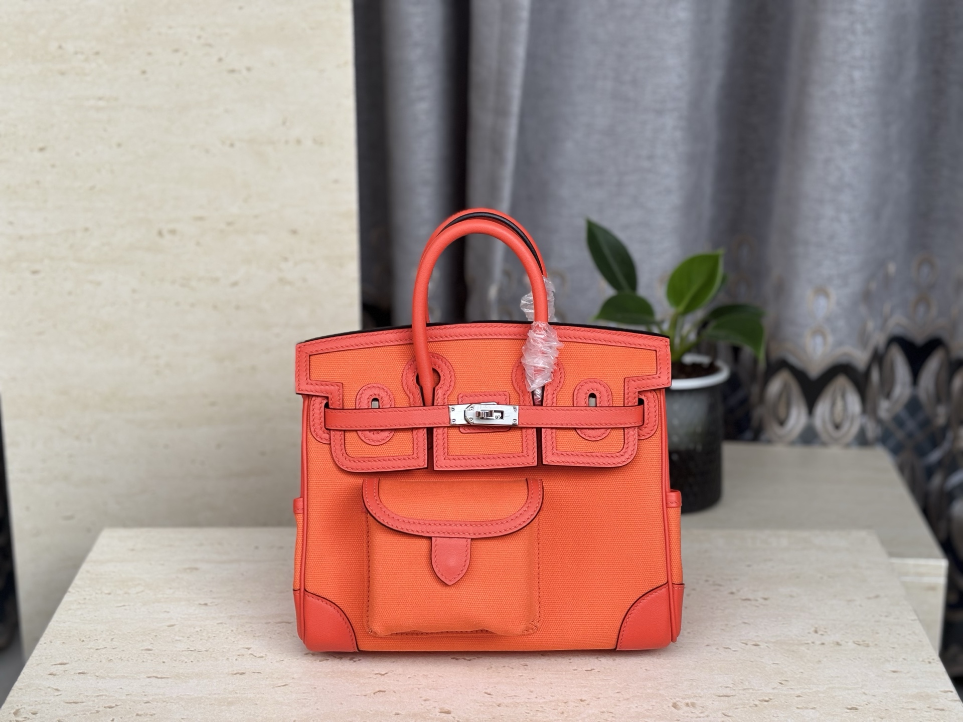 NO:698640,Cargo's new platinum 25CM. Handmade bag!  Wax thread hand sewing available from stock flame orange, Hermes, hermes, Hermes,19860909Cargo新款 铂金25CM. 手拎手工包！蜡线手缝 现货供应 火焰橙,爱马仕,hermes,Hermes,,Bag