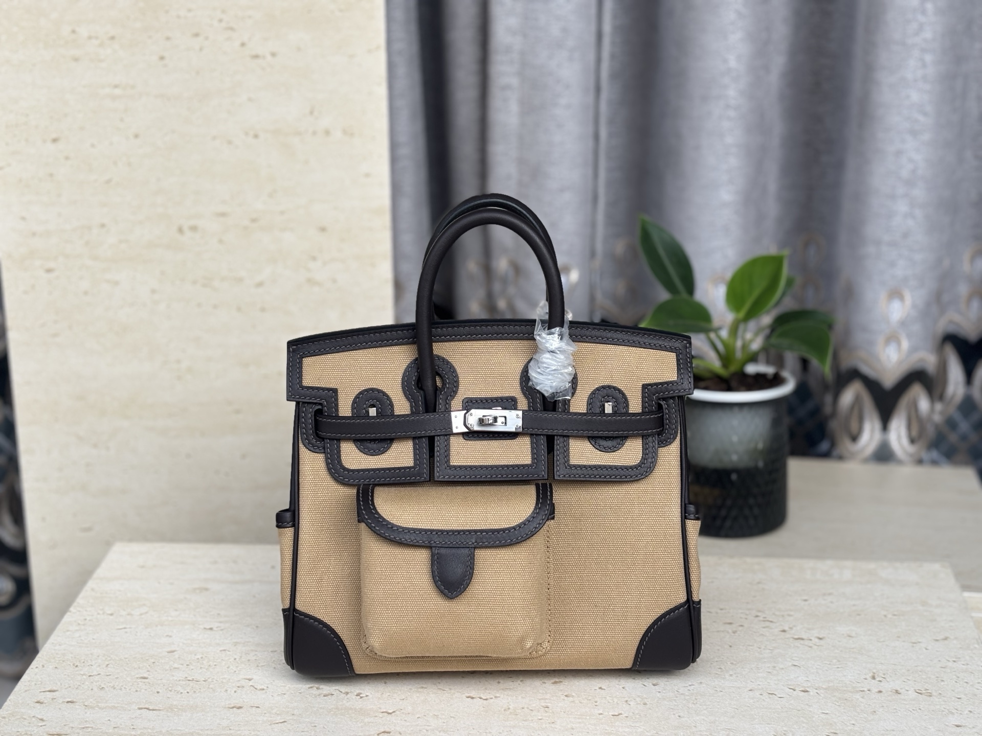 NO:698641,Cargo's new platinum 25CM. Handmade bag!  Wax thread hand sewing available from stock bark color, Hermes, hermes, Hermes,19860909Cargo新款 铂金25CM. 手拎手工包！蜡线手缝 现货供应 树皮色,爱马仕,hermes,Hermes,,Bag