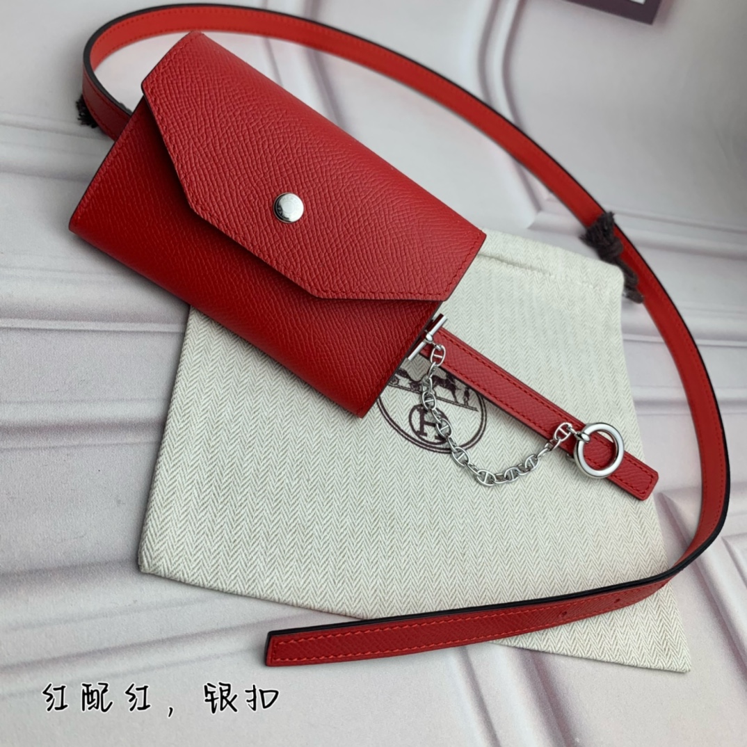 Hermès Pocket Carrousel Belt Buckle & Reversible Leather Strap 13mm Red 6 i1702605479 1469 7