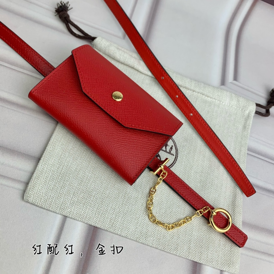 Hermès Pocket Carrousel Belt Buckle & Reversible Leather Strap 13mm Red 3 i1702605479 7006 0