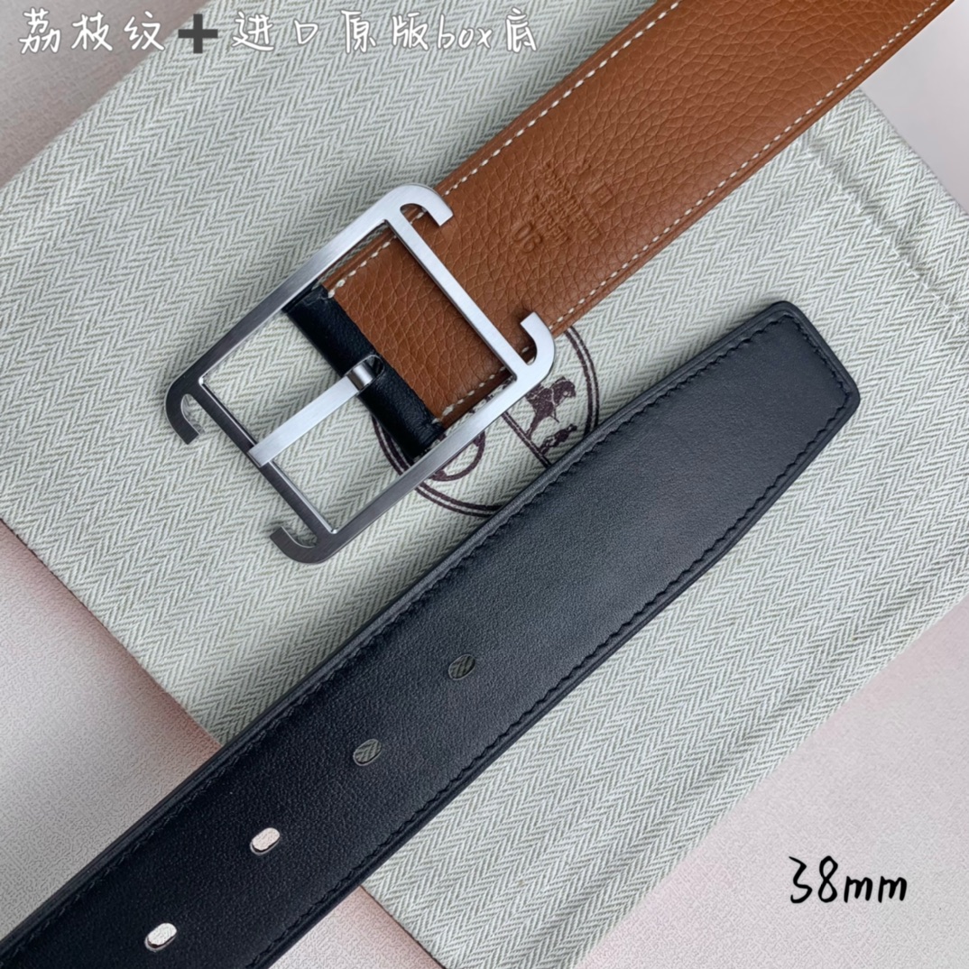 Hermès 爱马仕针扣 原单品质 进口头层牛皮 土黄色荔枝纹-Top High Quatity Cheap Sneakers Fashion Clothing Clothes Bags handbags Shoes of all Brand wholesale With The best Quality And Beautiful Price from China Factory Chinese suppliers wholesaler seller Hermès 爱马仕针扣 原单品质 进口头层牛皮 土黄色荔枝纹