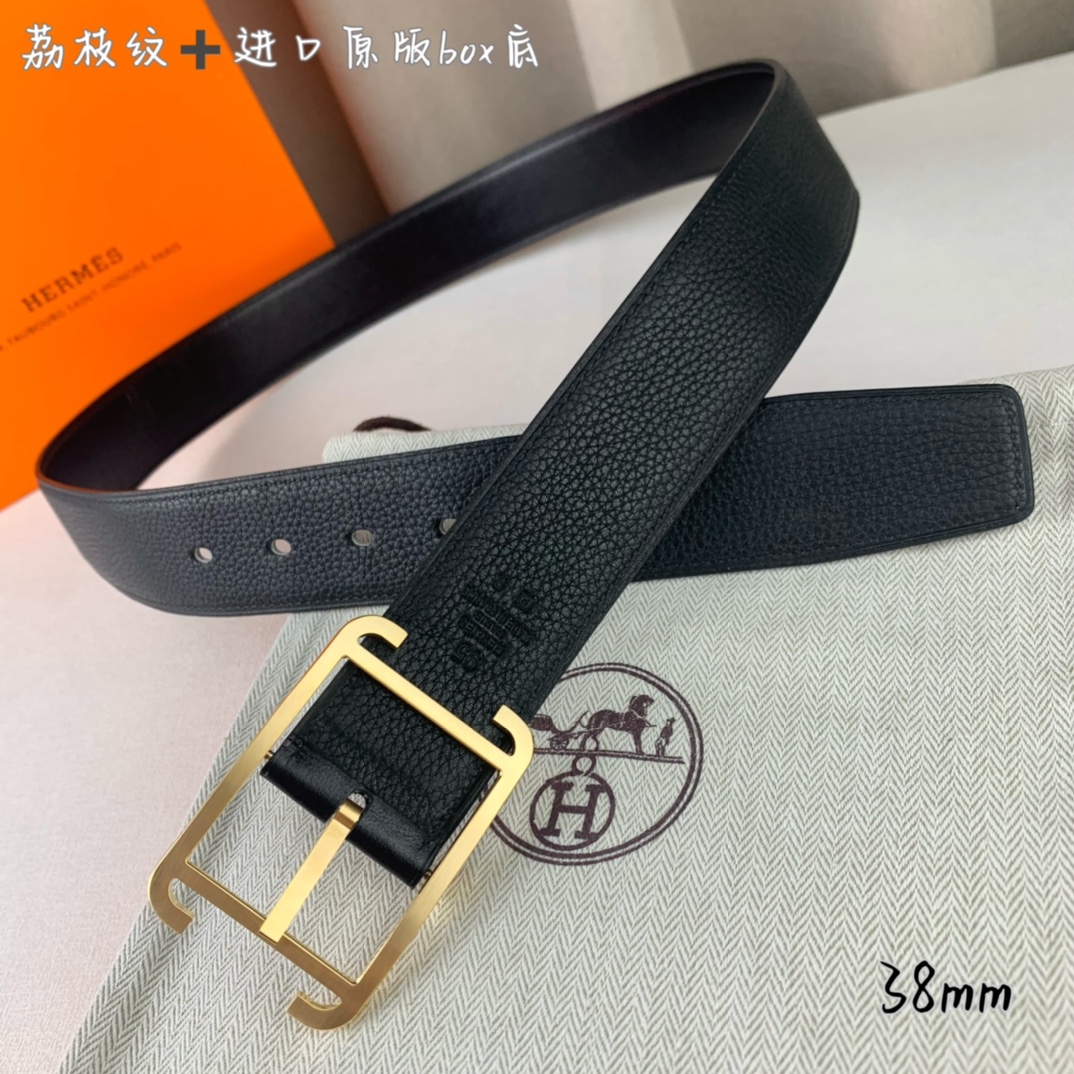 Hermès 爱马仕针扣 原单品质 进口头层牛皮 黑色荔枝纹-Chinese UA Cheap High Quatity Brand Clothes Bags handbags Sneakers wholesale wholesaler seller from China Factory suppliers Fashion Clothing Shoes best Quality Beautiful Price Hermès 爱马仕针扣 原单品质 进口头层牛皮 黑色荔枝纹