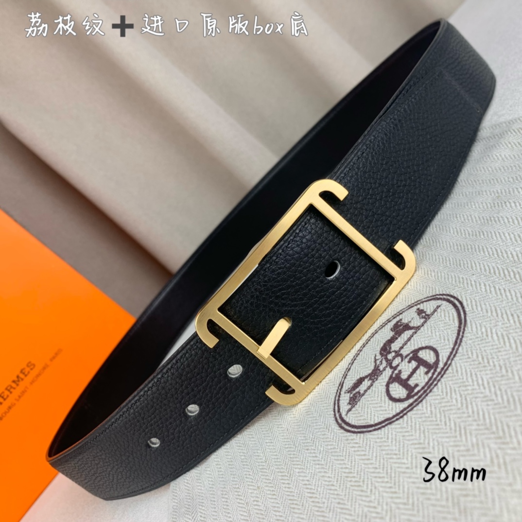 Hermès 爱马仕针扣 原单品质 进口头层牛皮 黑色荔枝纹-Chinese UA Cheap High Quatity Brand Clothes Bags handbags Sneakers wholesale wholesaler seller from China Factory suppliers Fashion Clothing Shoes best Quality Beautiful Price Hermès 爱马仕针扣 原单品质 进口头层牛皮 黑色荔枝纹