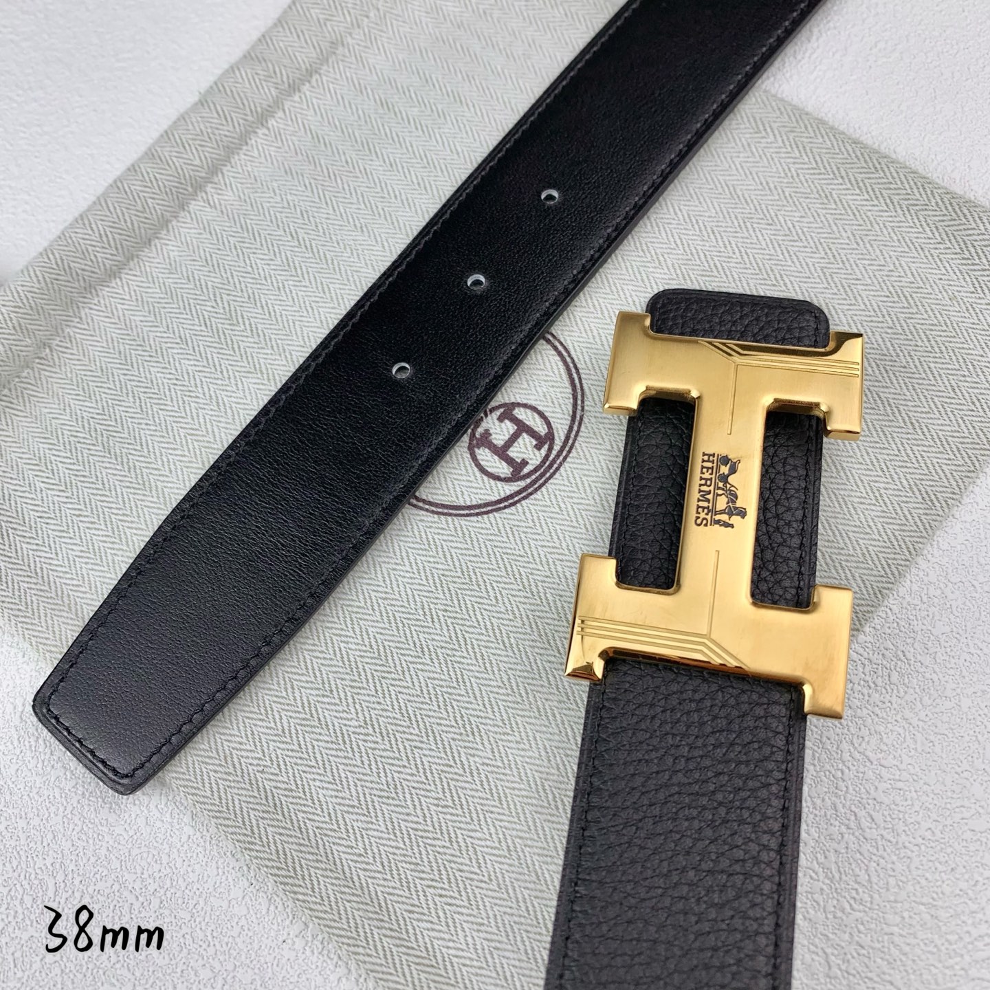 HERMES belt Hermè Hermes 38mm H — photo 5