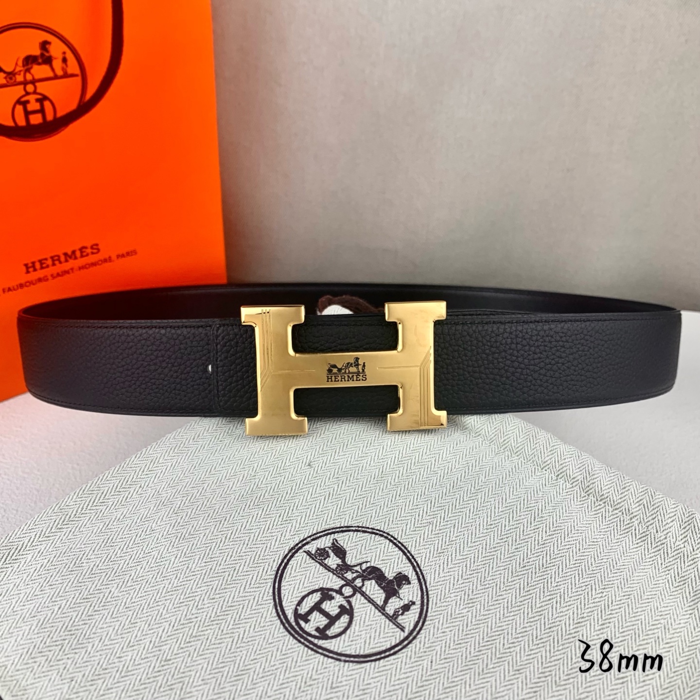 HERMES belt Hermè Hermes 38mm H