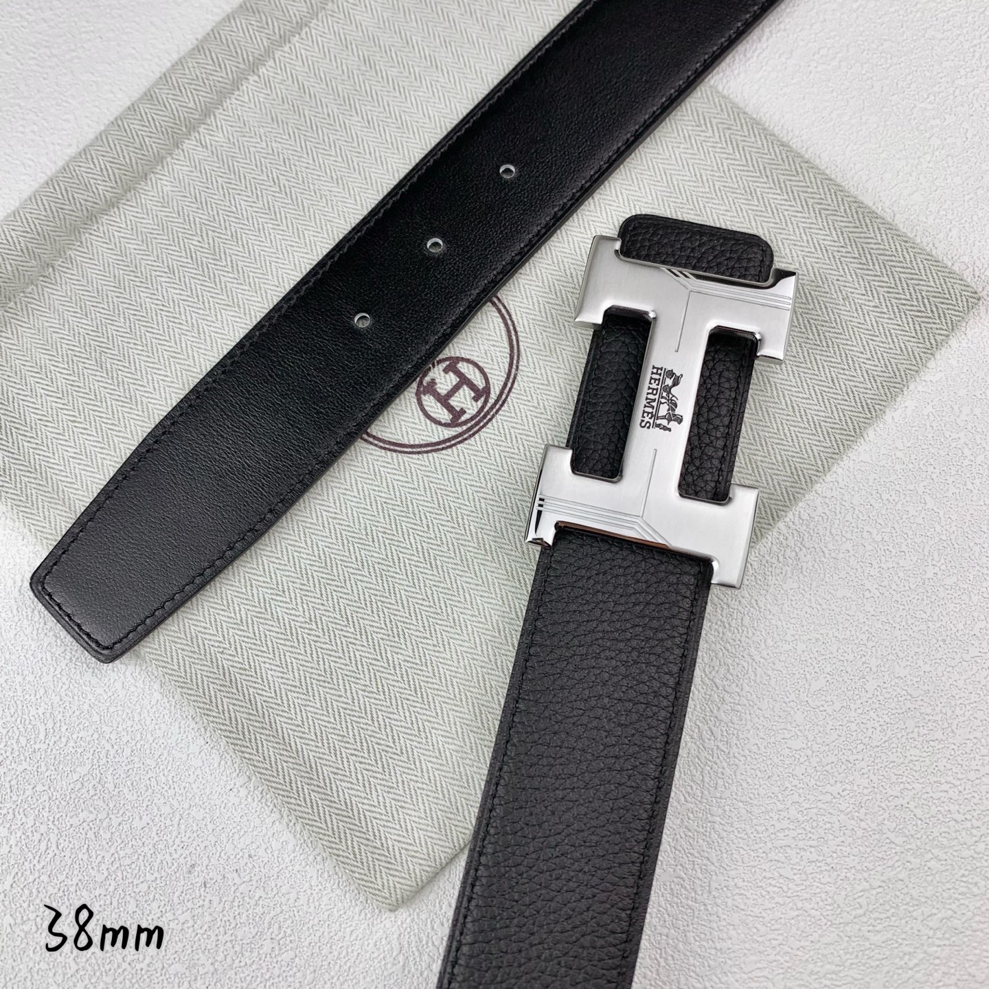 HERMES belt Hermè Hermes 38mm H — photo 6