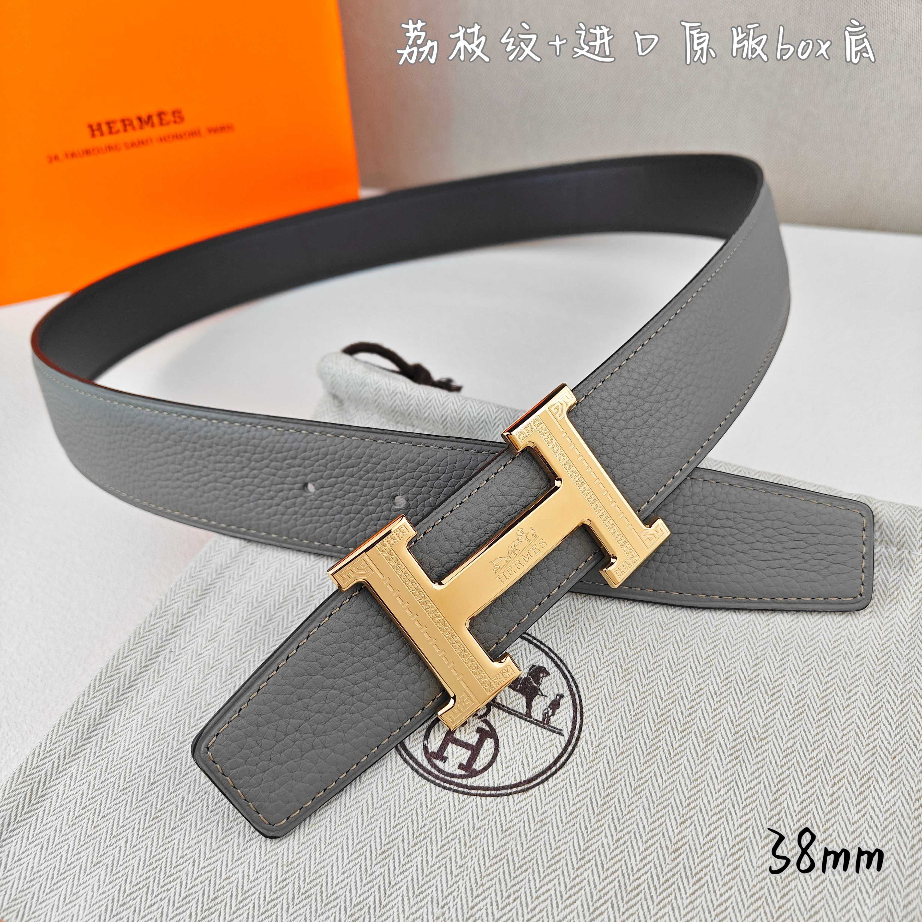 HERMES belt Hermès Hermes 38mm H — photo 3