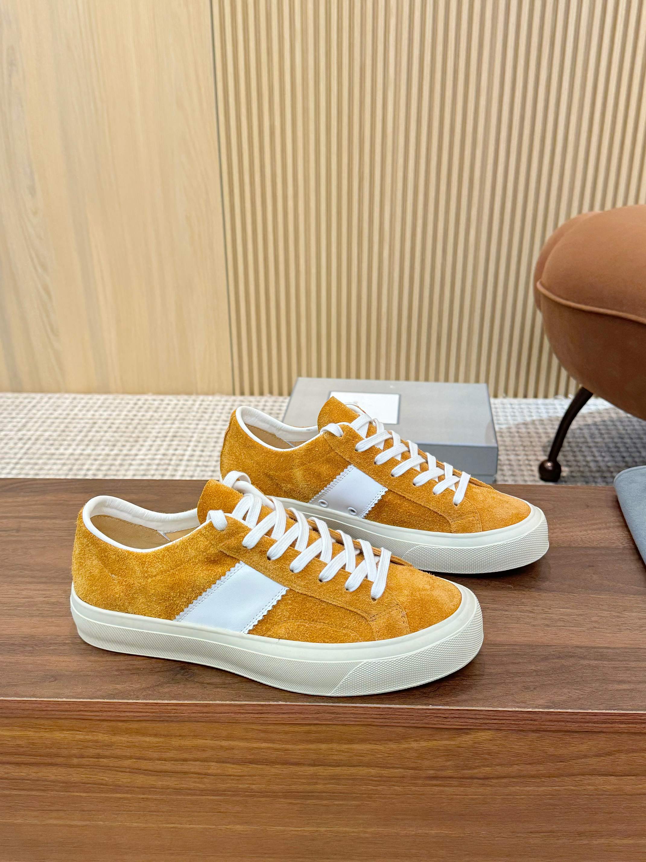 Tom Ford Suede Low-Top Sneakers for Women - Stylish and Comfortable 4 a1746411197035 8217