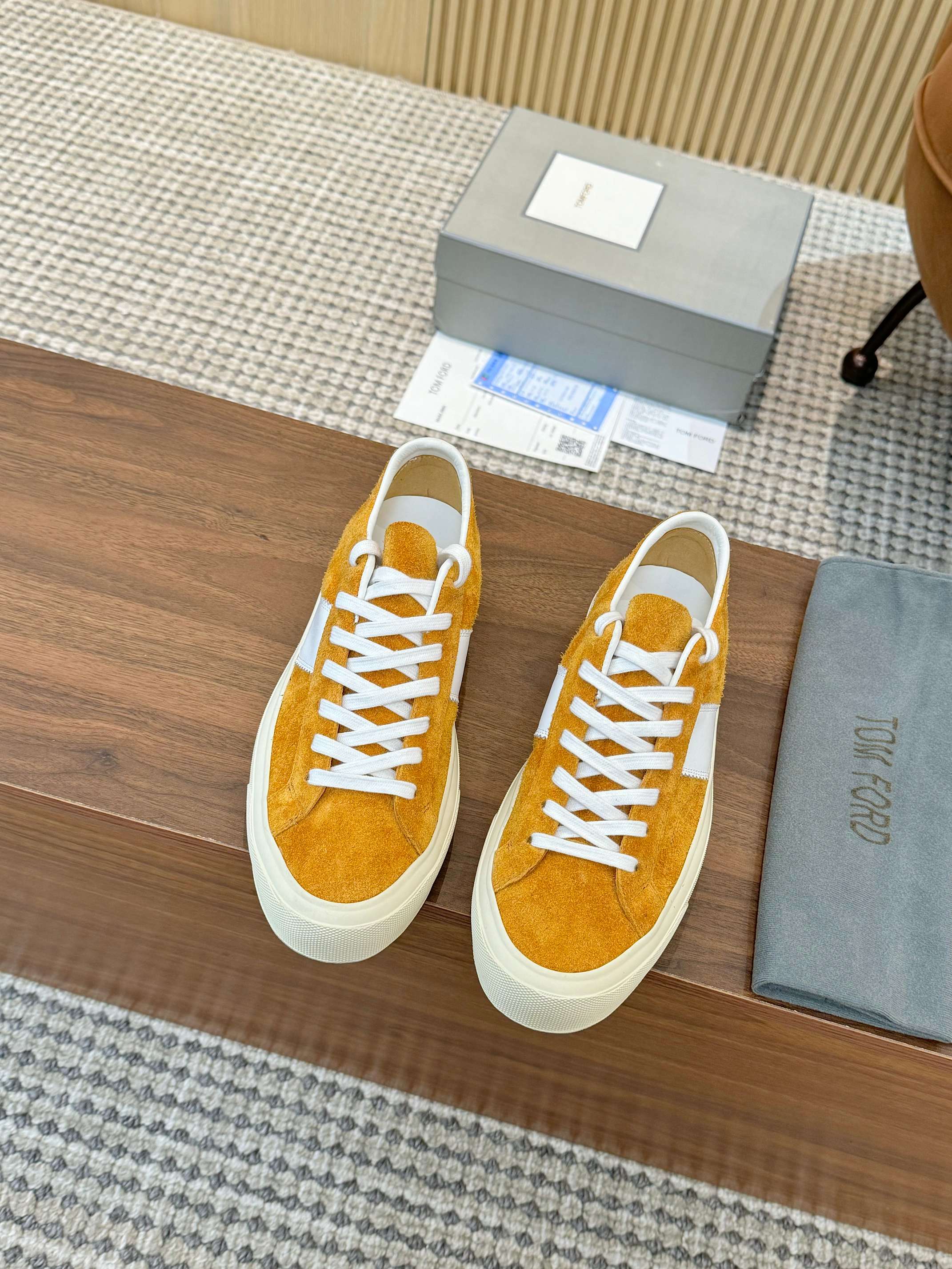 Tom Ford Suede Low-Top Sneakers for Women - Stylish and Comfortable 10 a1746411199649 2225