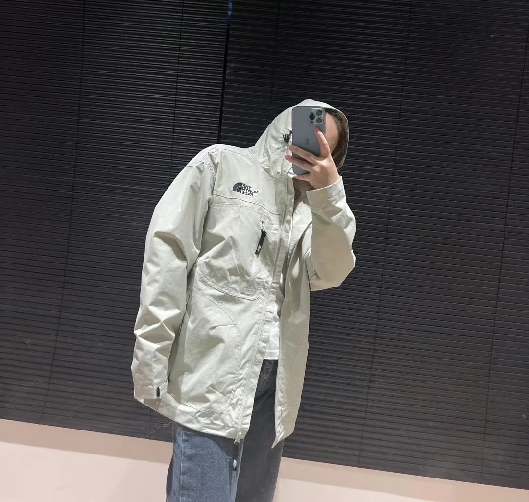 YLD655# Men’s Windproof Jacket by The North Face with Waterproof Pockets - 图片 5