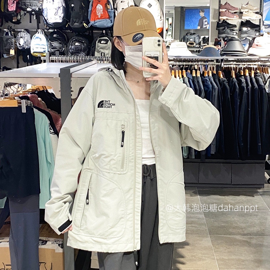 YLD655# Men’s Windproof Jacket by The North Face with Waterproof Pockets - 图片 8