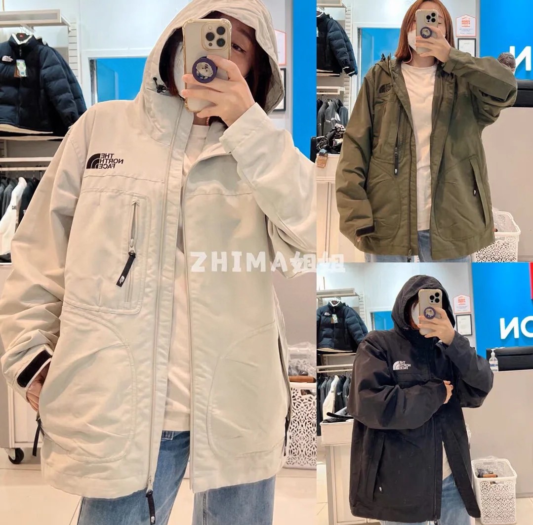 YLD655# Men’s Windproof Jacket by The North Face with Waterproof Pockets - 图片 2