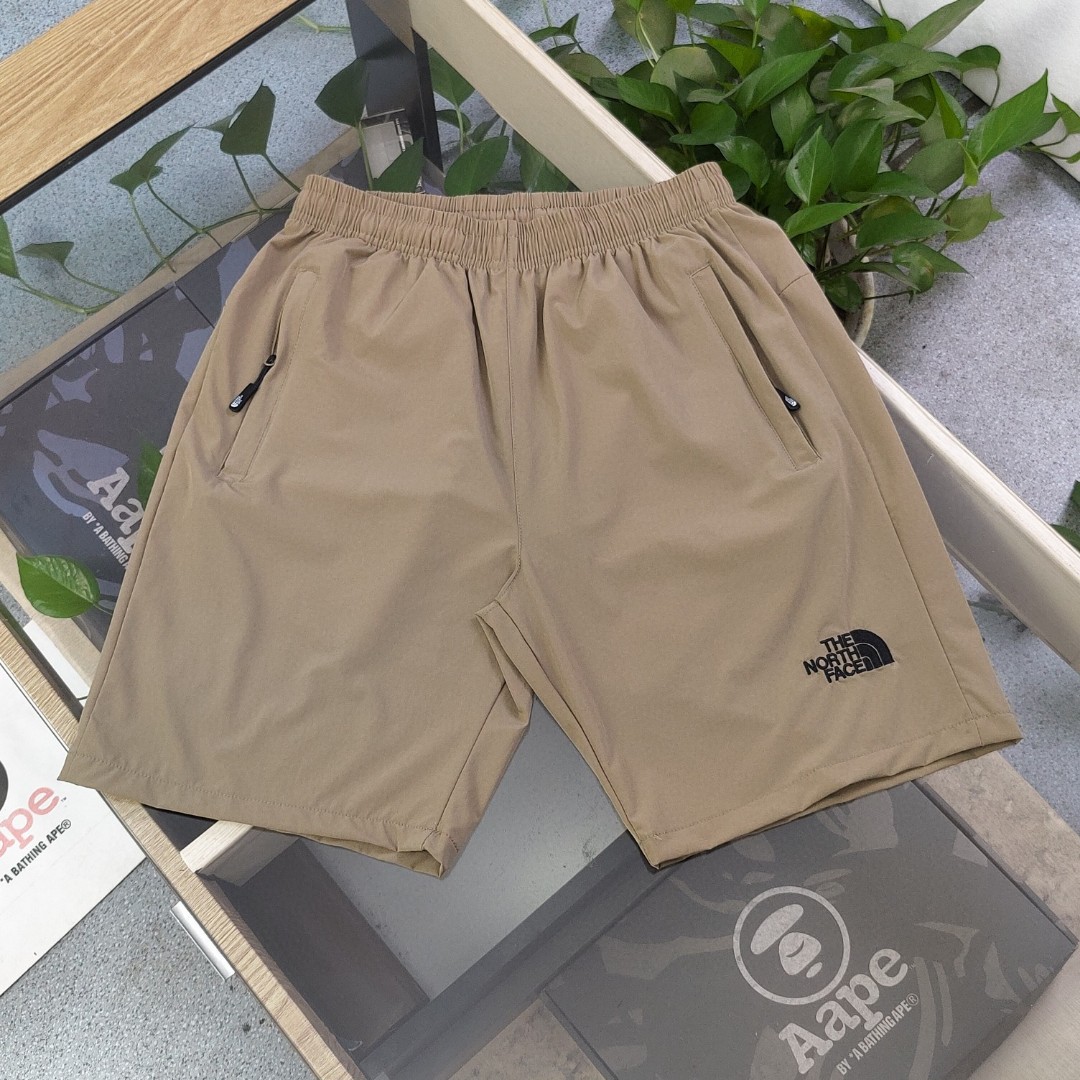 2024 New North Face TNF Embroidered Dry Shorts for Couples, Various Colors and Sizes.