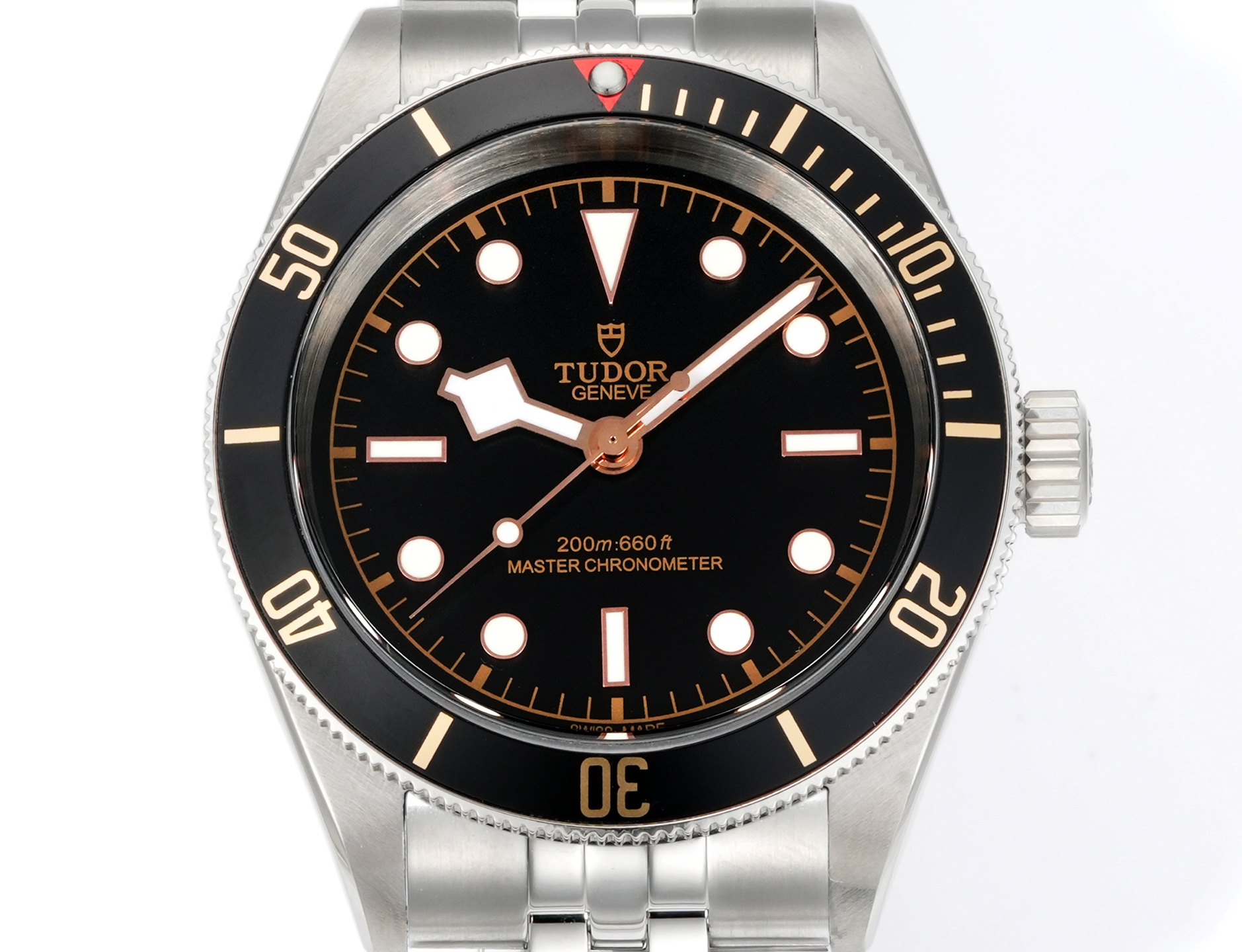 Tudor Black Bay Reloj de Acero Inoxidable, Esfera Negra y Bisel Giratorio 3 i1748283629856 5834 0 0