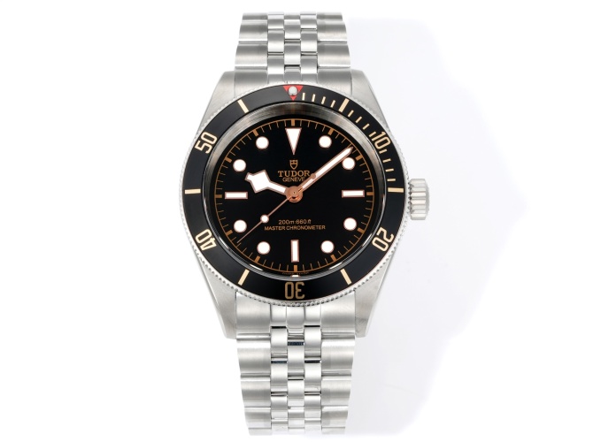 Tudor Black Bay Reloj de Acero Inoxidable, Esfera Negra y Bisel Giratorio 1 Tudor Black Bay Reloj de Acero Inoxidable, Esfera Negra y Bisel Giratorio