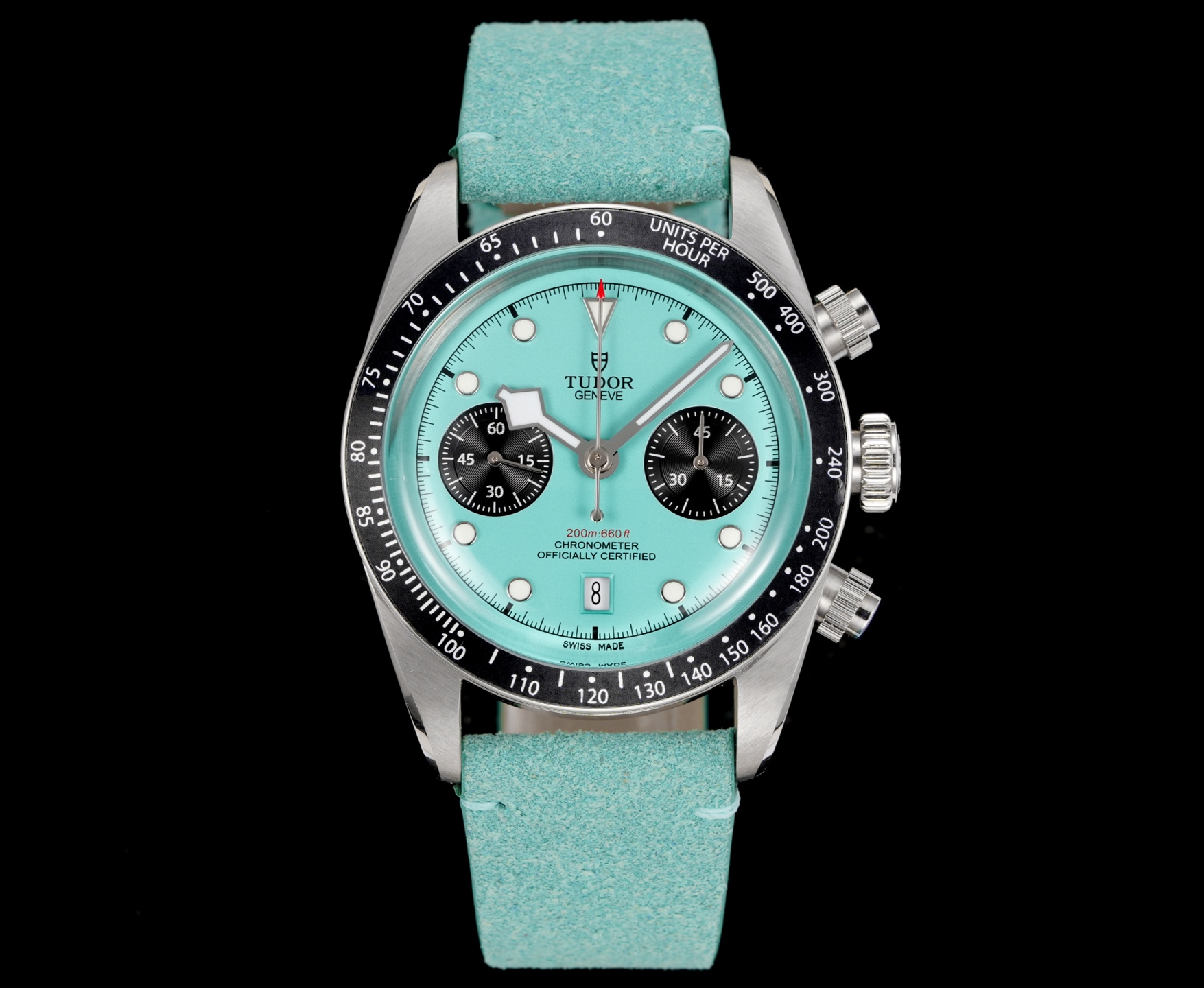 NO:337463,3T New Products The Tudor Black Bay Chrono series is a hybrid watch that combines the tradition of diving watches and racing chrono functions, known for its retro aesthetics and modern technology. The following is the main features and models of the series. Design inspiration and style - The dial design is inspired by the Tudor diving watch and the iconic 