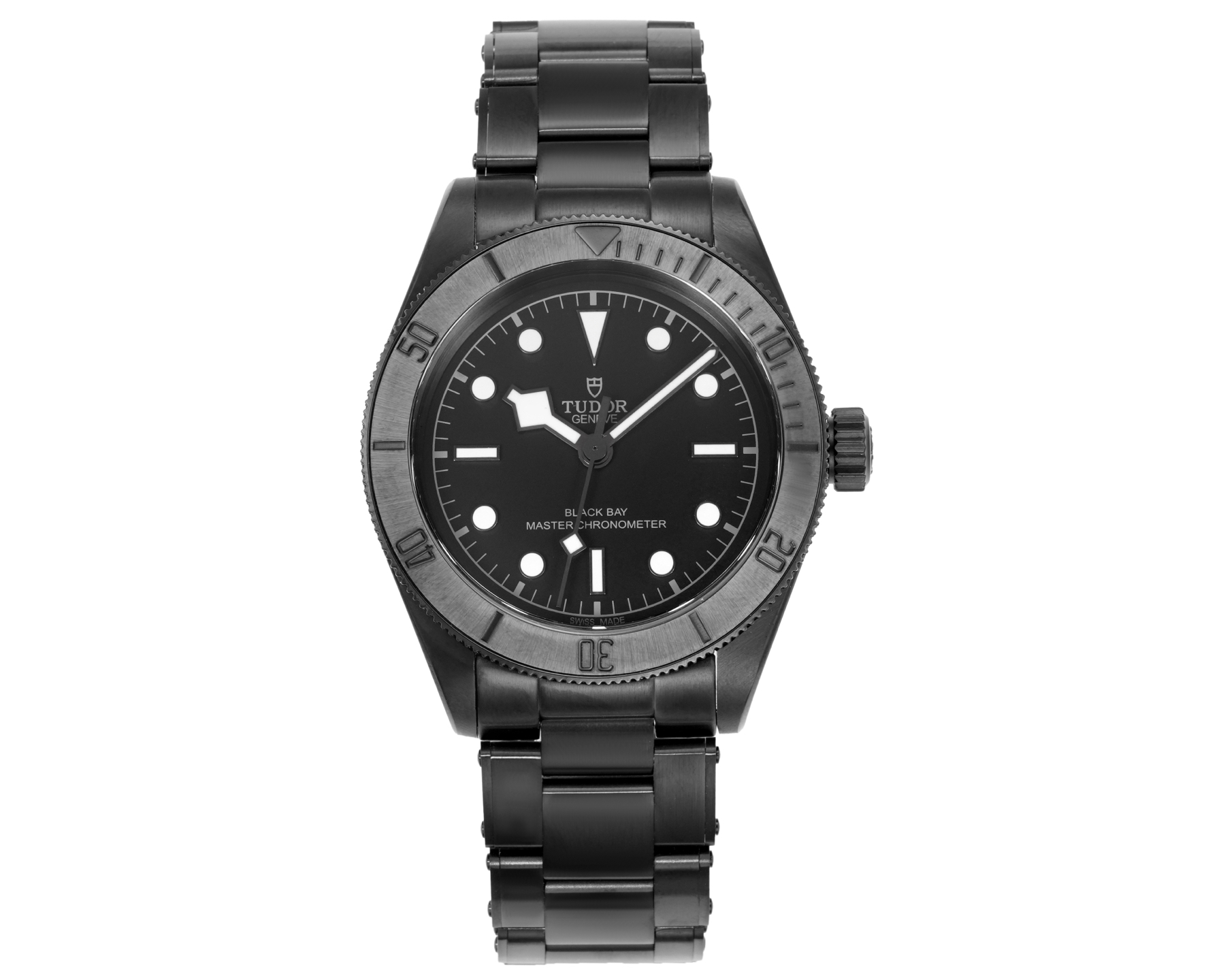 NO:585604,Unified 3T new product: Upgraded version of Tudor Black Bay Black Warrior Back Transparent Watch. The eyes of the dark night allow you to glimpse the beauty of machinery (upgraded sapphire lid glass, synchronized black steel strap of the case). It is as deep as night and sharp. The Tudor Black Bay Black Warrior Back Transparent Watch inherits the tough style of the Black Warrior series, and has a transparent case back, allowing you to have a panoramic view of the beauty of the operation of precision machinery. Matte black ceramic bezel,  After being forged at high temperatures, it is hard and wear-resistant, and shows its extraordinary taste in a low-key manner. The one-piece middle case has smooth lines, is strong and reliable, and demonstrates Tudor's consistent exquisite craftsmanship. The black, blue, and white dial is simple and elegant, with luminous hands and hour markers, making the time clear and easy to read no matter day or night. The iconic snowflake hands, inheriting Tudor's classic design, are more sharp and sharp against the black background.  Tudor's black see-through movement, through the sapphire crystal case back, the precise operation of the movement can be seen at a glance. The exquisitely carved automatic rotor is embellished with sandblasting details and engraved patterns, demonstrating Tudor's ultimate pursuit of details. The ultra-high power reserve accompanies you to conquer every challenge. The rotatable outer ring is decorated with laser-etched digital scales to meet the needs of professional diving.  The Tudor Black Bay Black Warrior Back Transparent Watch is not only a wrist timepiece, but also a work of appreciation of mechanical art. It belongs to those urban elites who pursue excellence and have extraordinary taste. They control time and life with a fearless attitude. The size of the watch is 41 and is paired with a bright black steel strap.19860909统一 3T新品: 升级版本 帝陀碧湾黑武士背透腕表 暗夜之眼,窥见机械之美（升级蓝宝石锅盖玻璃,同步表壳黑色钢带） 深邃如夜,锋芒毕露. 帝陀碧湾黑武士背透腕表,承袭黑武士系列的硬朗风格,更以通透表背,将精密机械的运转之美尽收眼底. 哑光黑色陶瓷表圈, 历经高温锻造,坚硬耐磨,低调中彰显不凡品味.一体成型中层表壳,线条流畅,坚固可靠,彰显帝陀一贯的精湛工艺. 黑 蓝 白表盘,简约大气,搭配夜光指针和时标,无论白天黑夜,时间清晰易读.标志性雪花指针,传承帝舵经典设计,在黑色背景下更显凌厉锋芒. 帝舵黑色背透机芯,透过蓝宝石水晶表背,机芯的精密运作一览无余.精雕细琢的自动陀, 以喷砂细节和镌刻纹路点缀,彰显帝陀对细节的极致追求.超高动力储备, 陪伴你征服每一个挑战. 可旋转外圈,饰以激光蚀刻数字刻度,满足专业潜水需求. 帝陀碧湾黑武士背透腕表,不仅是腕间时计,更是机械艺术的鉴赏之作.它属于那些追求卓越、品味非凡的都市精英,以无畏姿态,掌控时间,掌控人生. 腕表尺寸41搭配亮黑色钢带更显大器 帝陀碧湾黑武士背透腕表,暗夜之眼,为你开启机械之美的神秘世界.,,Watch