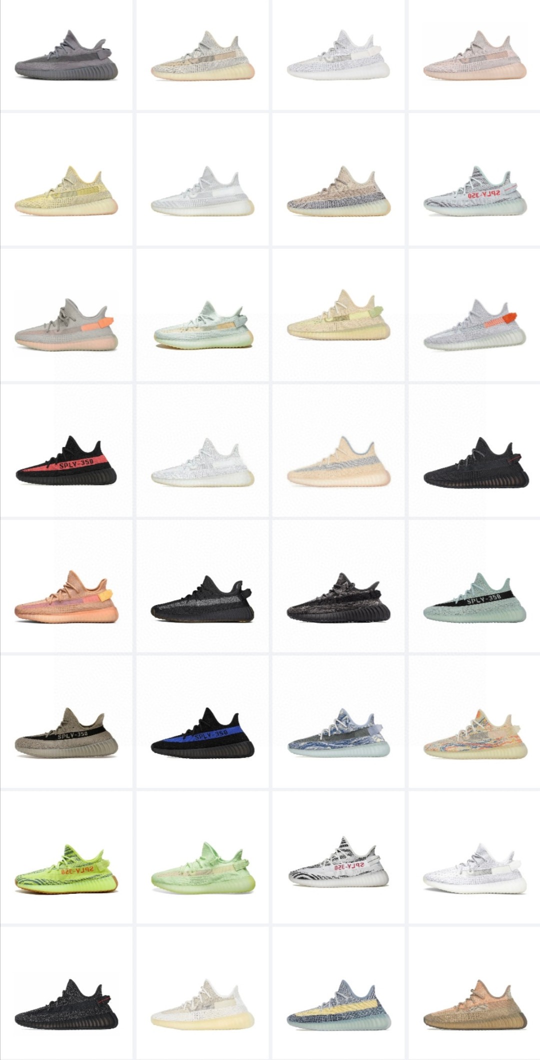 💰80
Yeezy Boost 350 椰子350 V2 全系列 ‼️
没有花哨的文案 实打实的福利‼️
老牌口碑工厂 闭眼冲‼️ ❗️

 Adidas BOOST yeezy 350 V2  椰子350V2系列纯原升级 正品原厂巴斯夫大底 源档原盒 原厂正品材质 随意对比任何版本 。

尺码：36 36.5 37 38 38.5 39 40 40.5 41 42 42.5 43 44 44.5 45 46