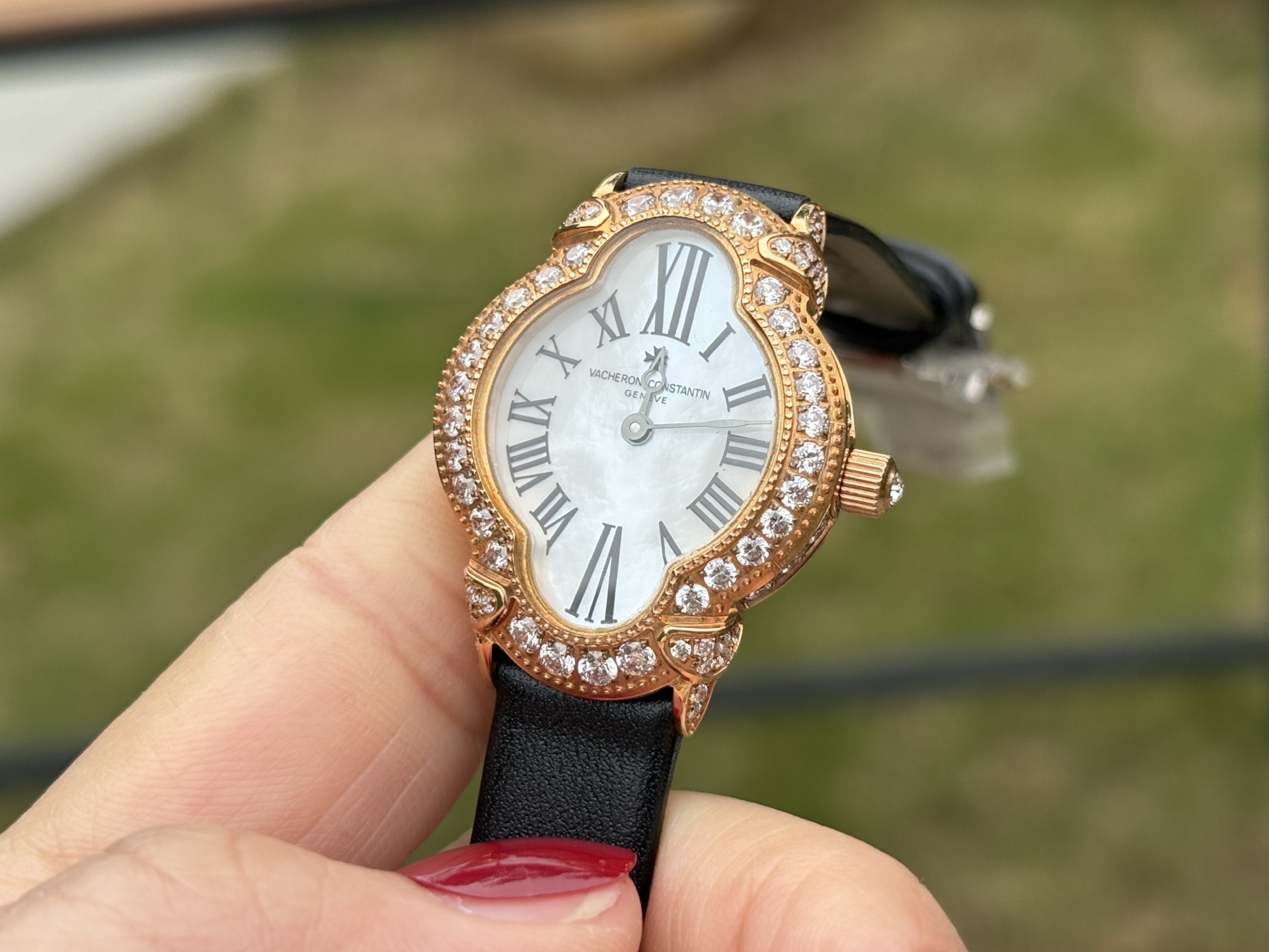 바쉐론 콘스탄틴 크리에이티브 다이아 26.5x34mm 쿼츠 여성용 레플리카 43599