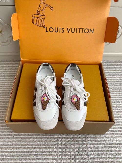 Louis Vuitton Sneakerina Ballet Sneakers - Couple Style, Chip Included