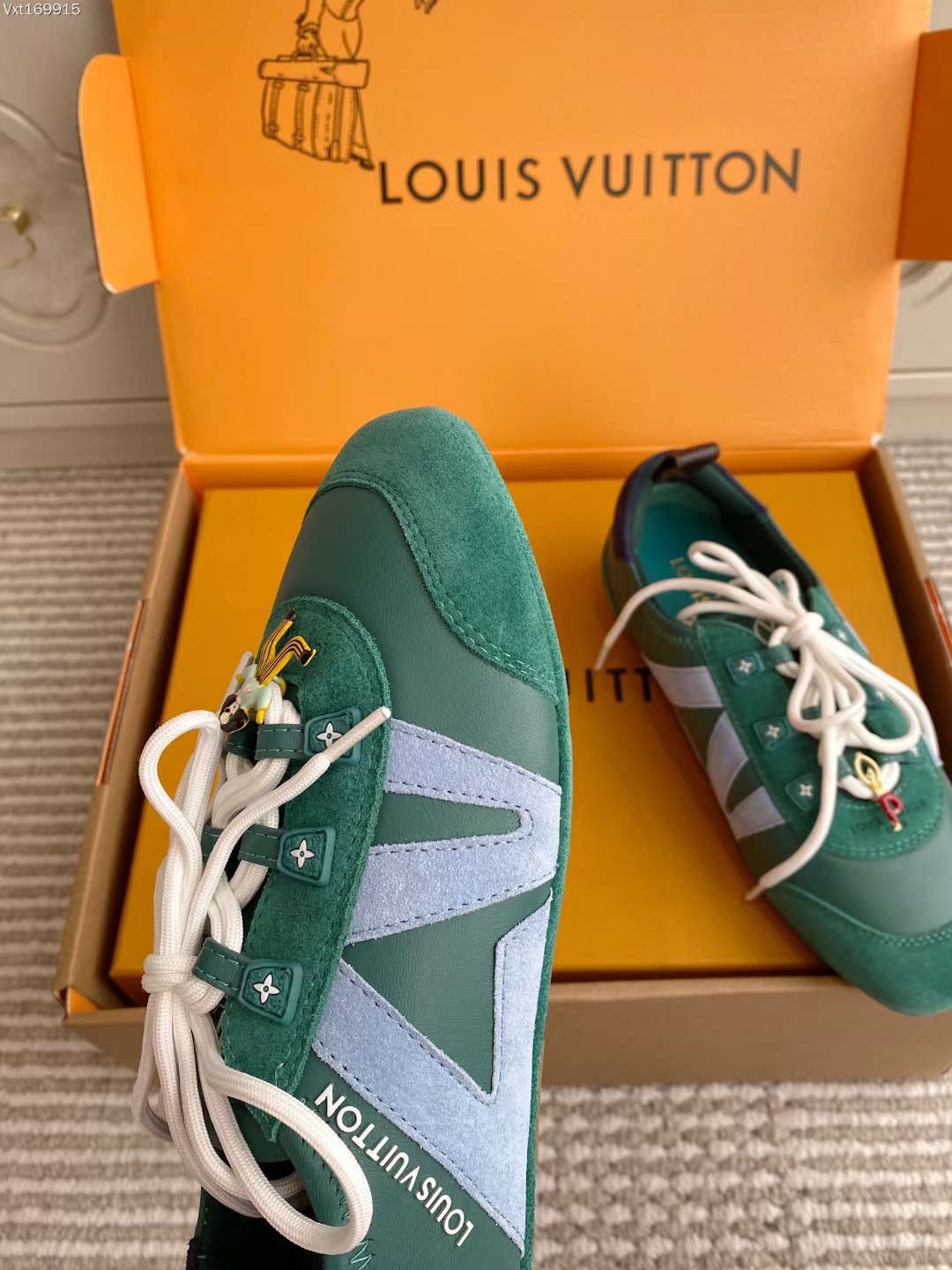 Louis Vuitton Sneakerina Ballet Sneakers - Couple's Edition with Chip 6 a1748175787770 0403