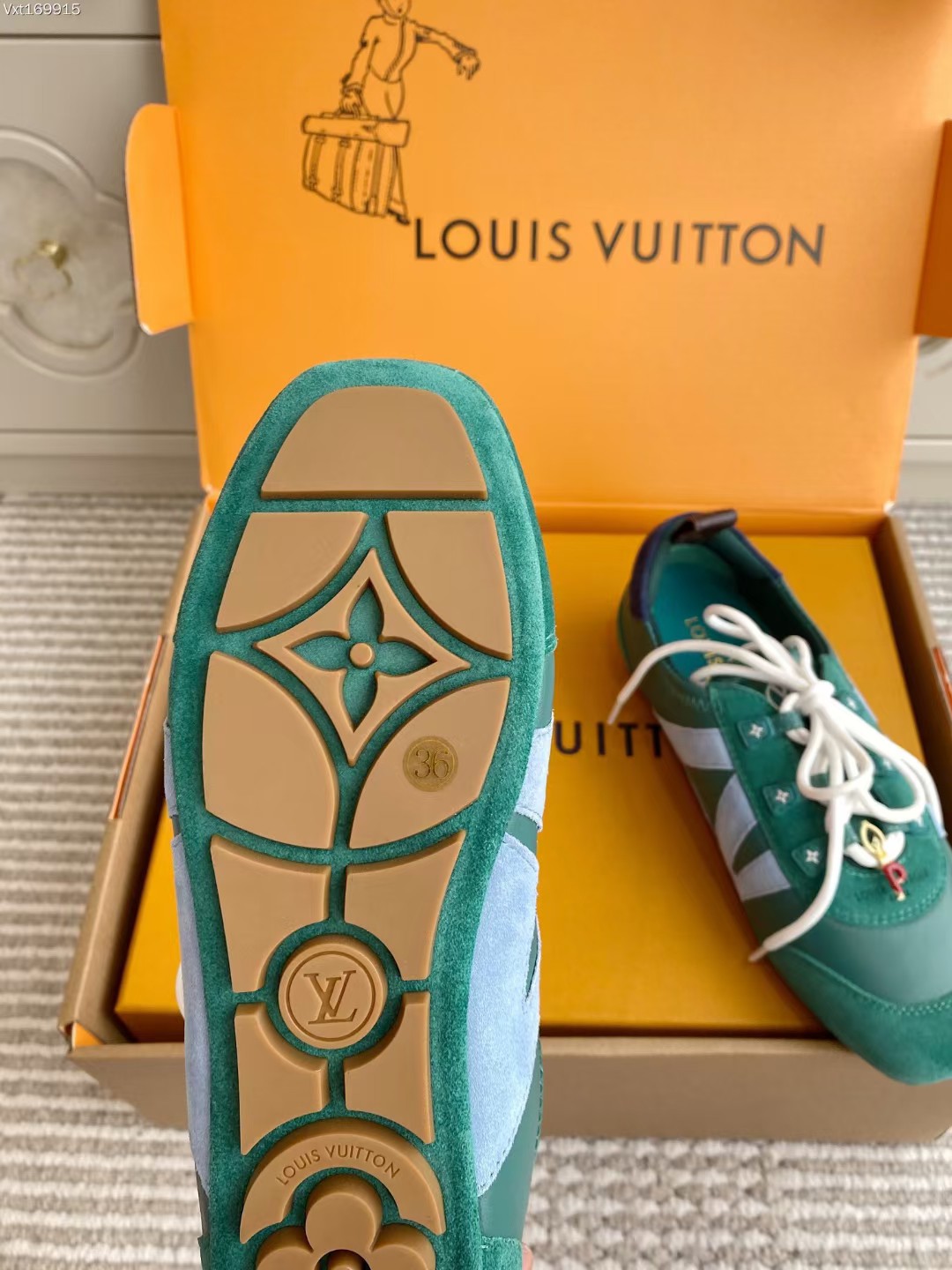 Louis Vuitton Sneakerina Ballet Sneakers - Couple's Edition with Chip 10 a1748175790666 2115