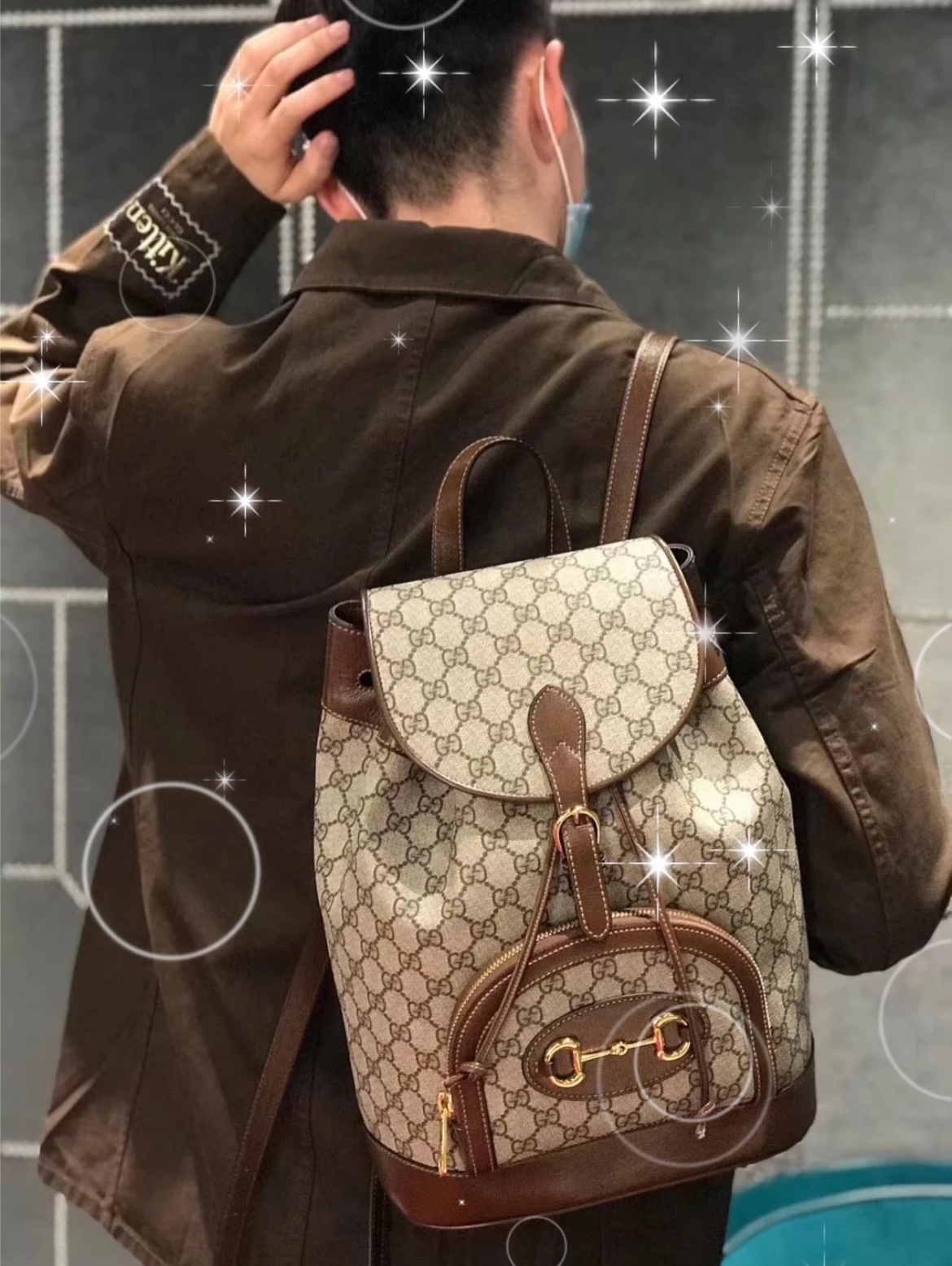 Luxury Fashion Replica Designers
 Gucci Bags Backpack