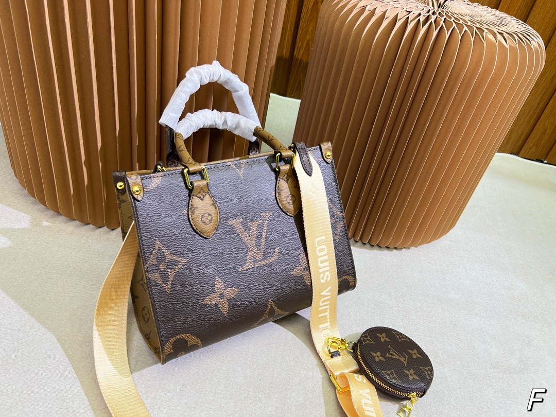 Louis Vuitton LV Onthego Handbags Tote Bags Fashion