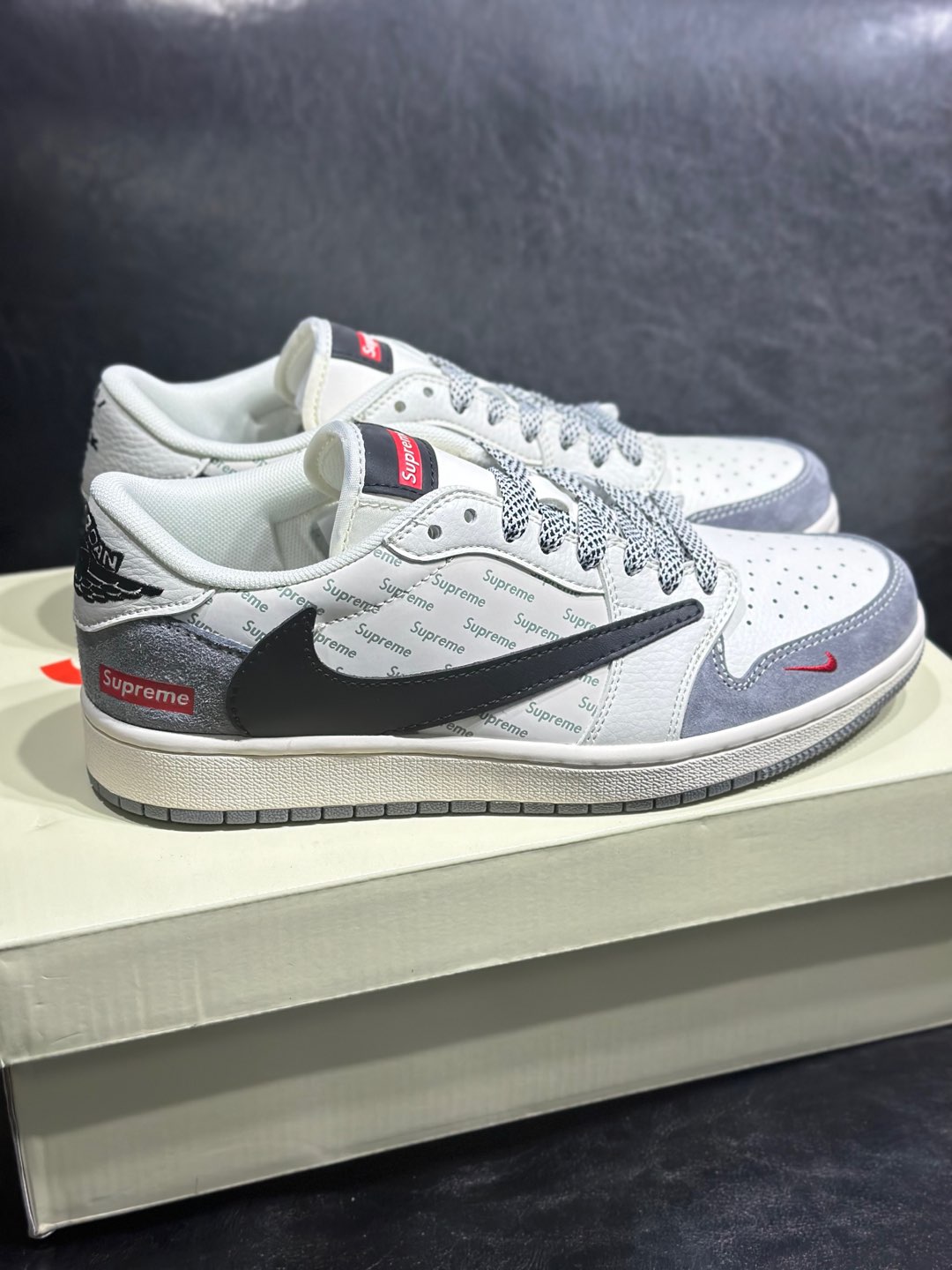 Nike Dunk Low Custom Supreme Collab Sneakers: Stylish, Comfortable, Sizes 36-45 4 i1735539424316 5114 0 2
