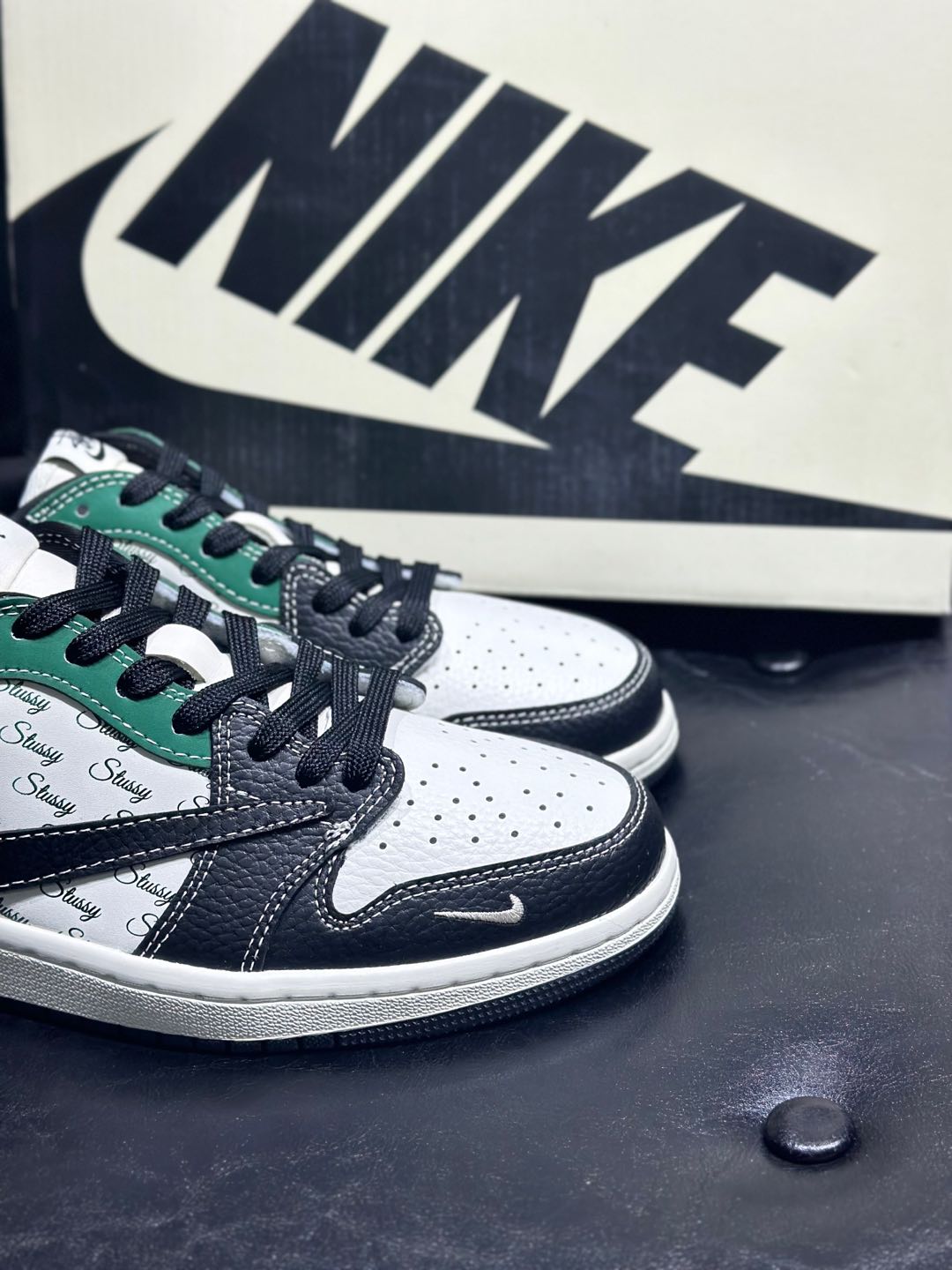 Nike Dunk Low Stussy Custom Sneakers Anti-Slip Low Top Designer Shoes 9 i1735541486589 4471 0 7