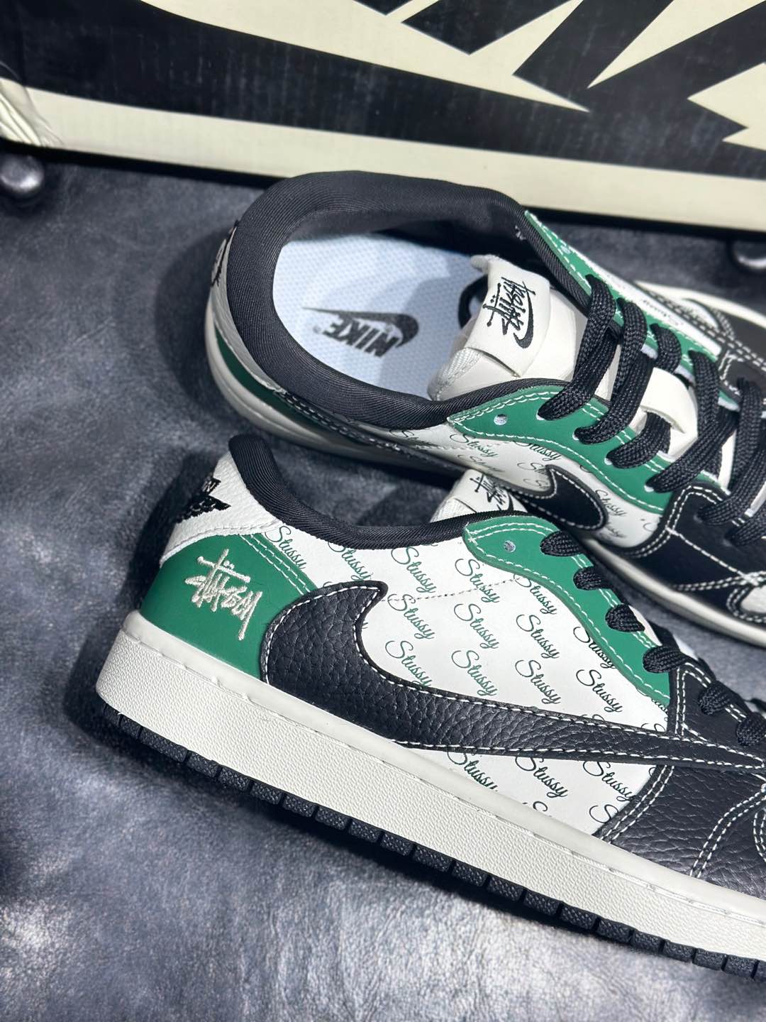 Nike Dunk Low Stussy Custom Sneakers Anti-Slip Low Top Designer Shoes 8 i1735541487073 6381 0 6