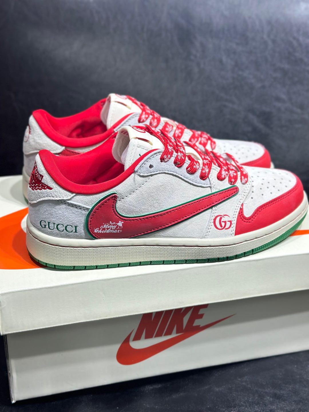 Nike Dunk Low Custom Gucci Sneakers, Low Top, Anti-Slip, Sizes 36-45 4 i1735541522865 5204 0 2