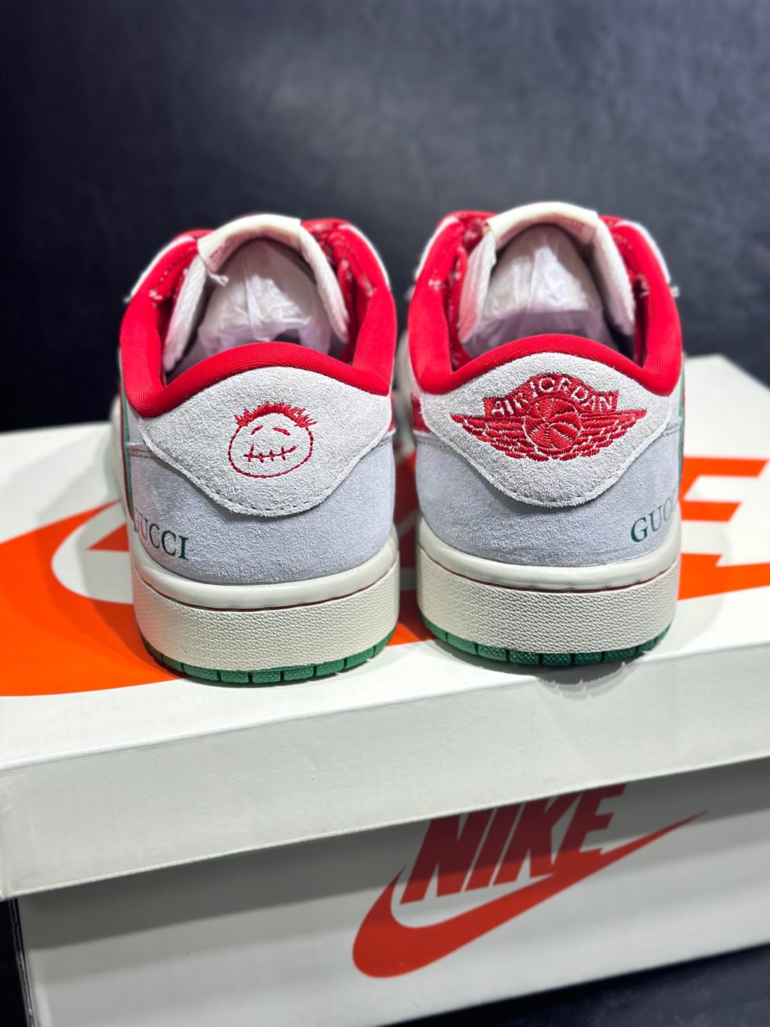 Nike Dunk Low Custom Gucci Sneakers, Low Top, Anti-Slip, Sizes 36-45 3 i1735541522959 2361 0 1
