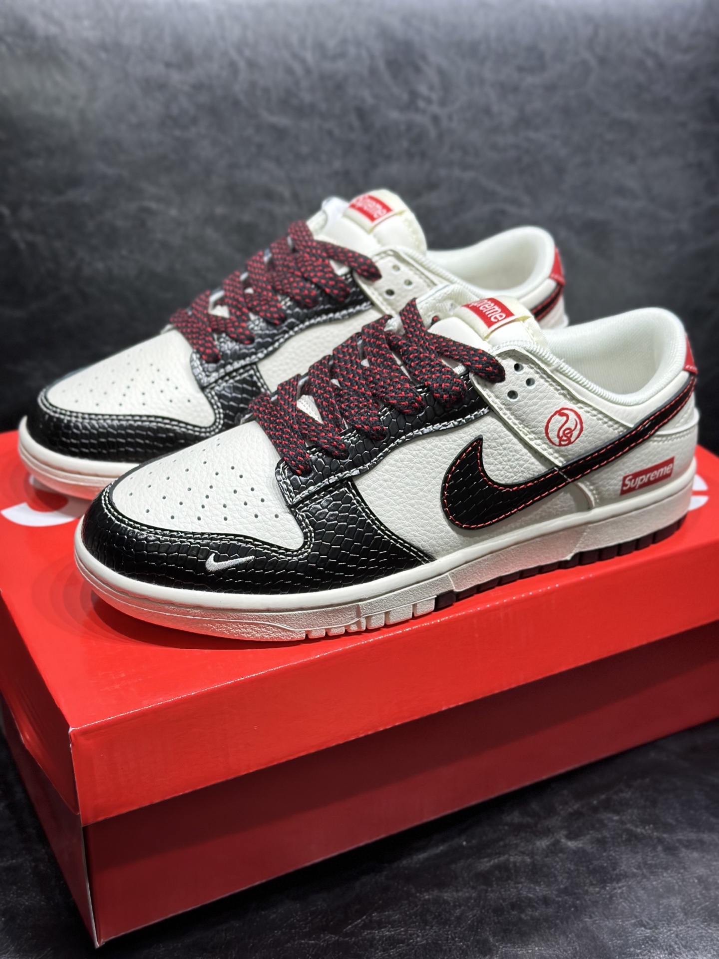 Nike Dunk Low Atomic 2025 Year of the Snake Custom Sneakers for Couples