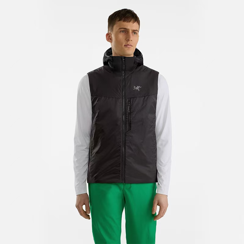 Arcteryx Kleding Tank Tops&Camis Vest Katoen Bovenzijde met capuchon