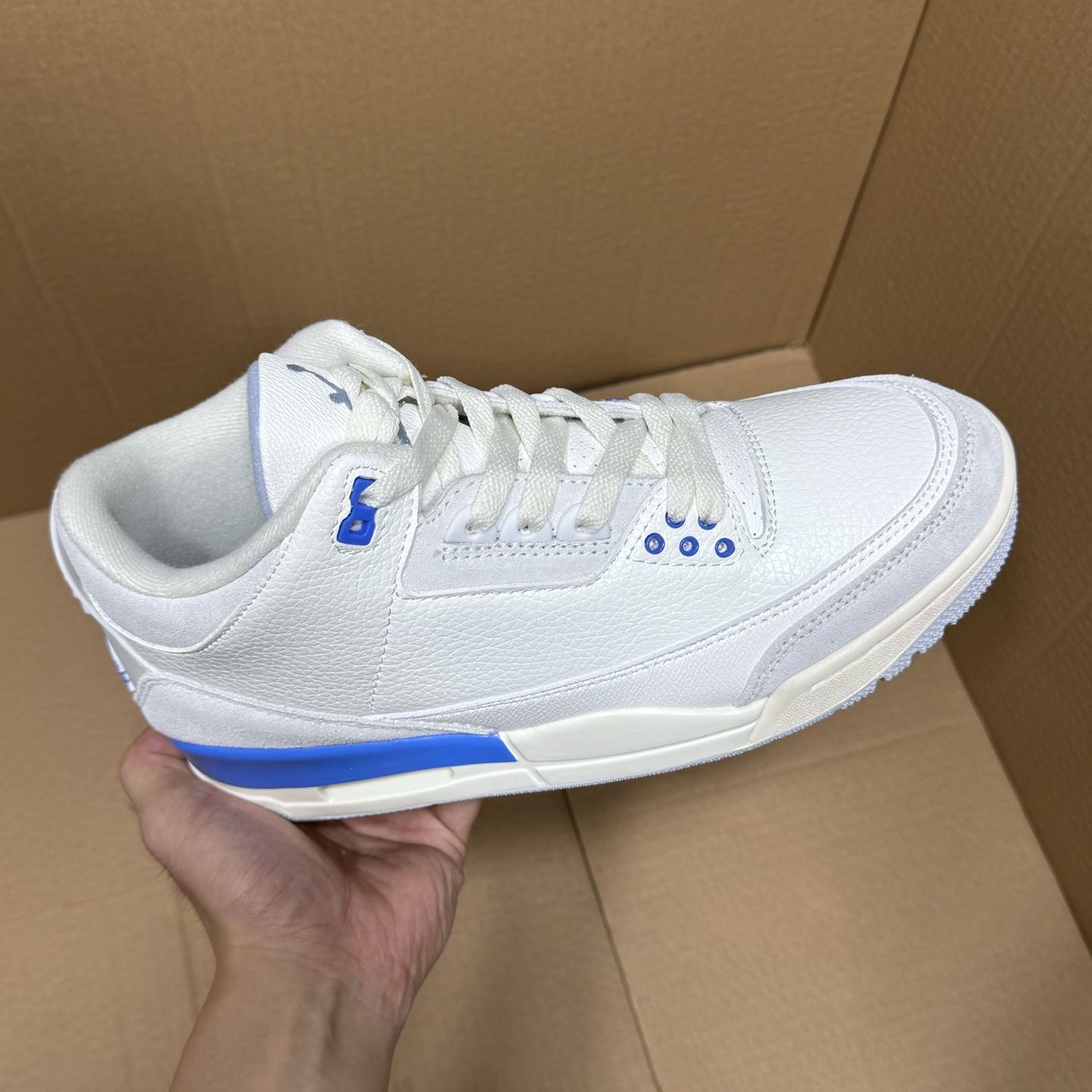 Air Jordan 3 Retro 'Powder Blue' Men's Basketball Shoes - Size 40-48.5 1 a1755206716862 8586