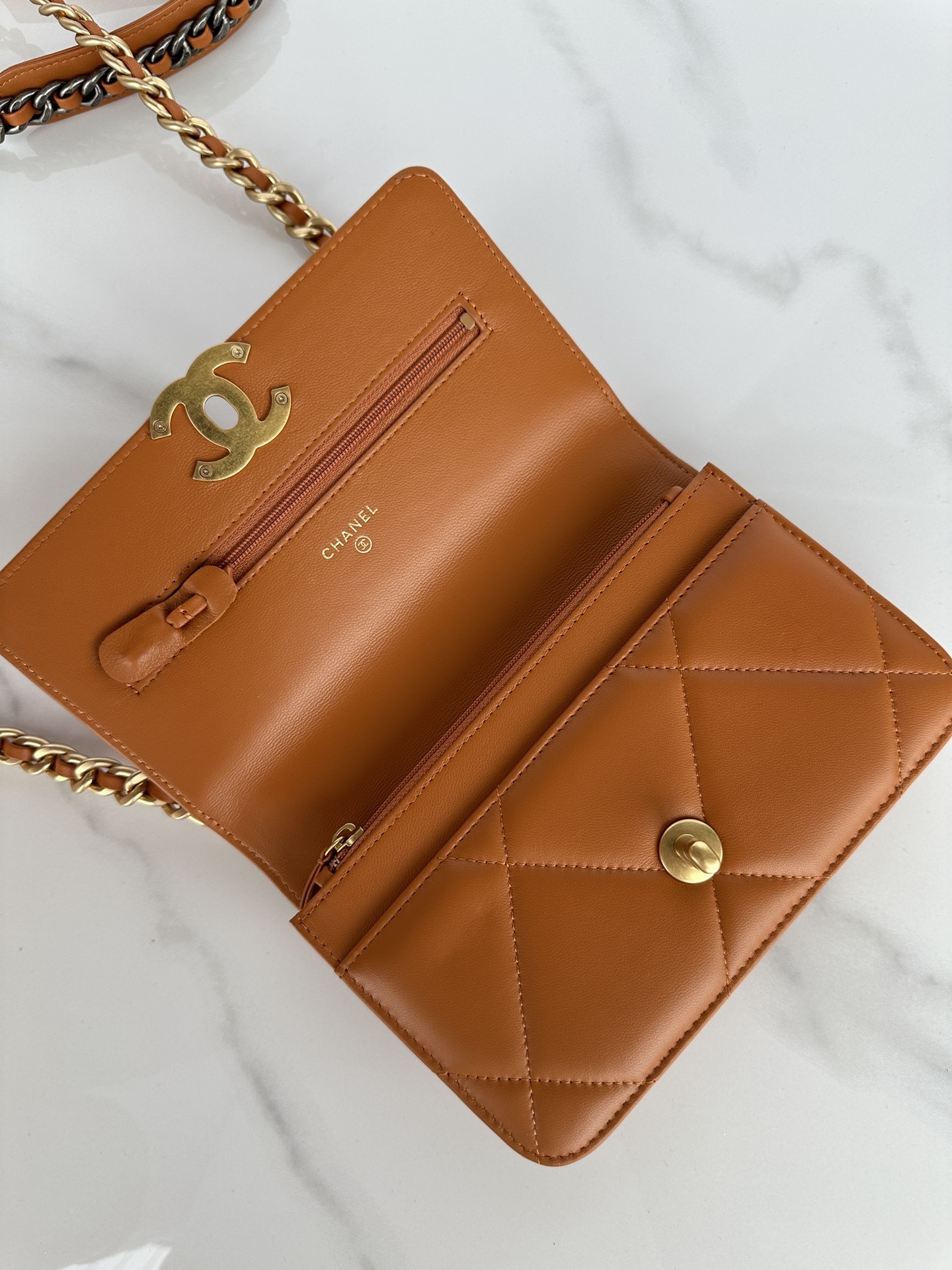 Chanel Luxury Designer Handbag crafted in premium calfskin leather 6