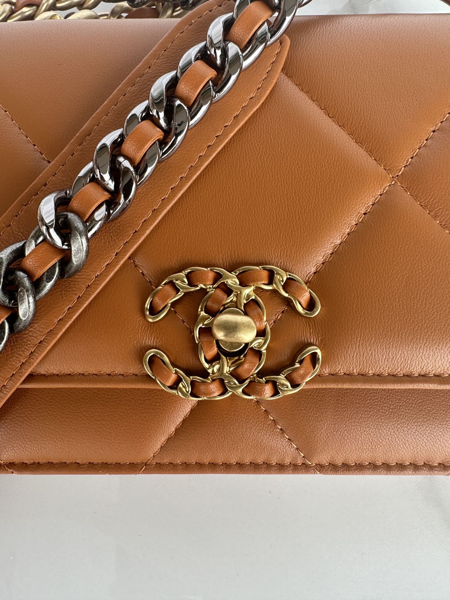 Chanel Luxury Designer Handbag crafted in premium calfskin leather 5