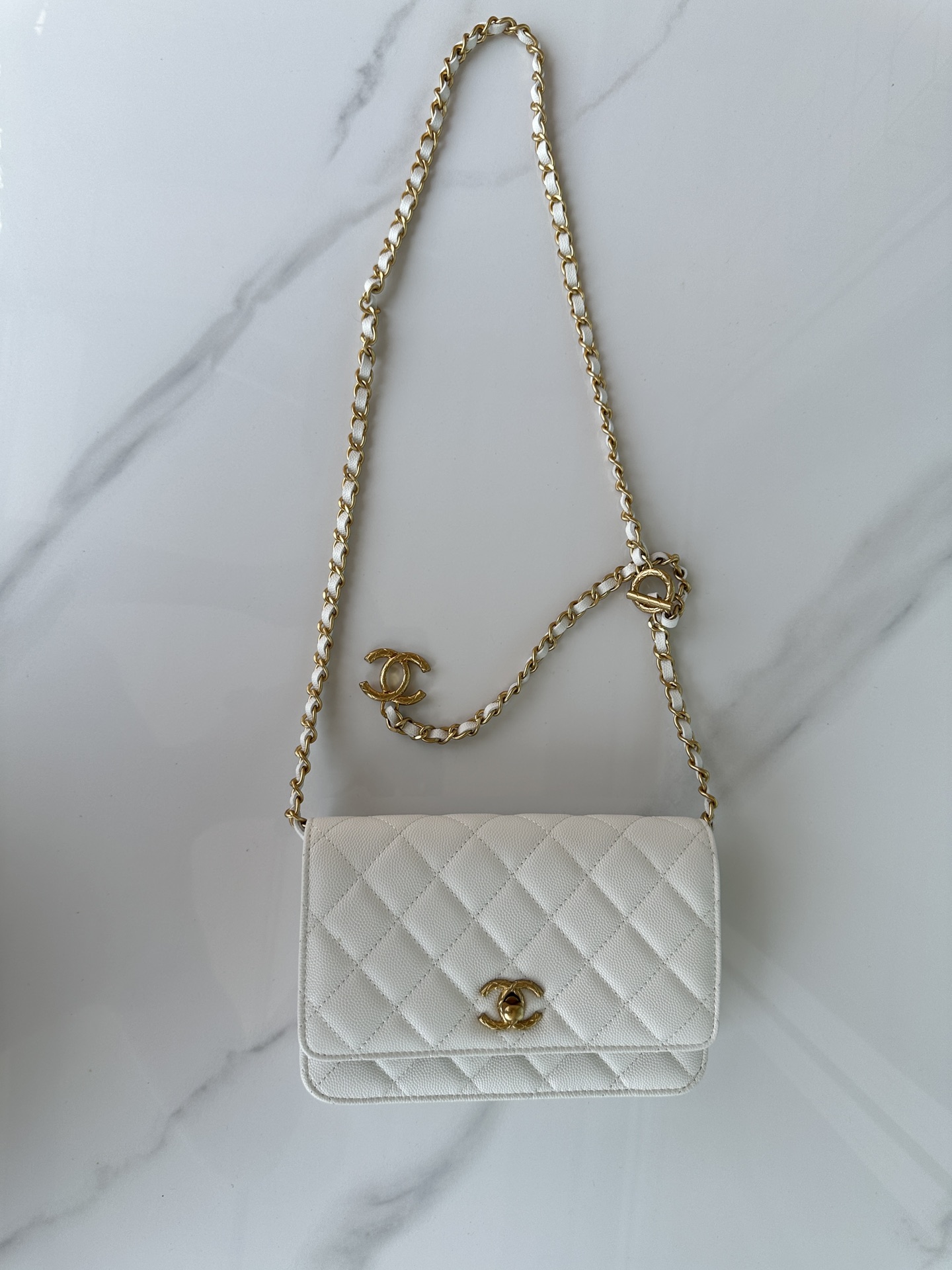 Chanel Luxury Designer Handbag crafted in premium calfskin leather 4