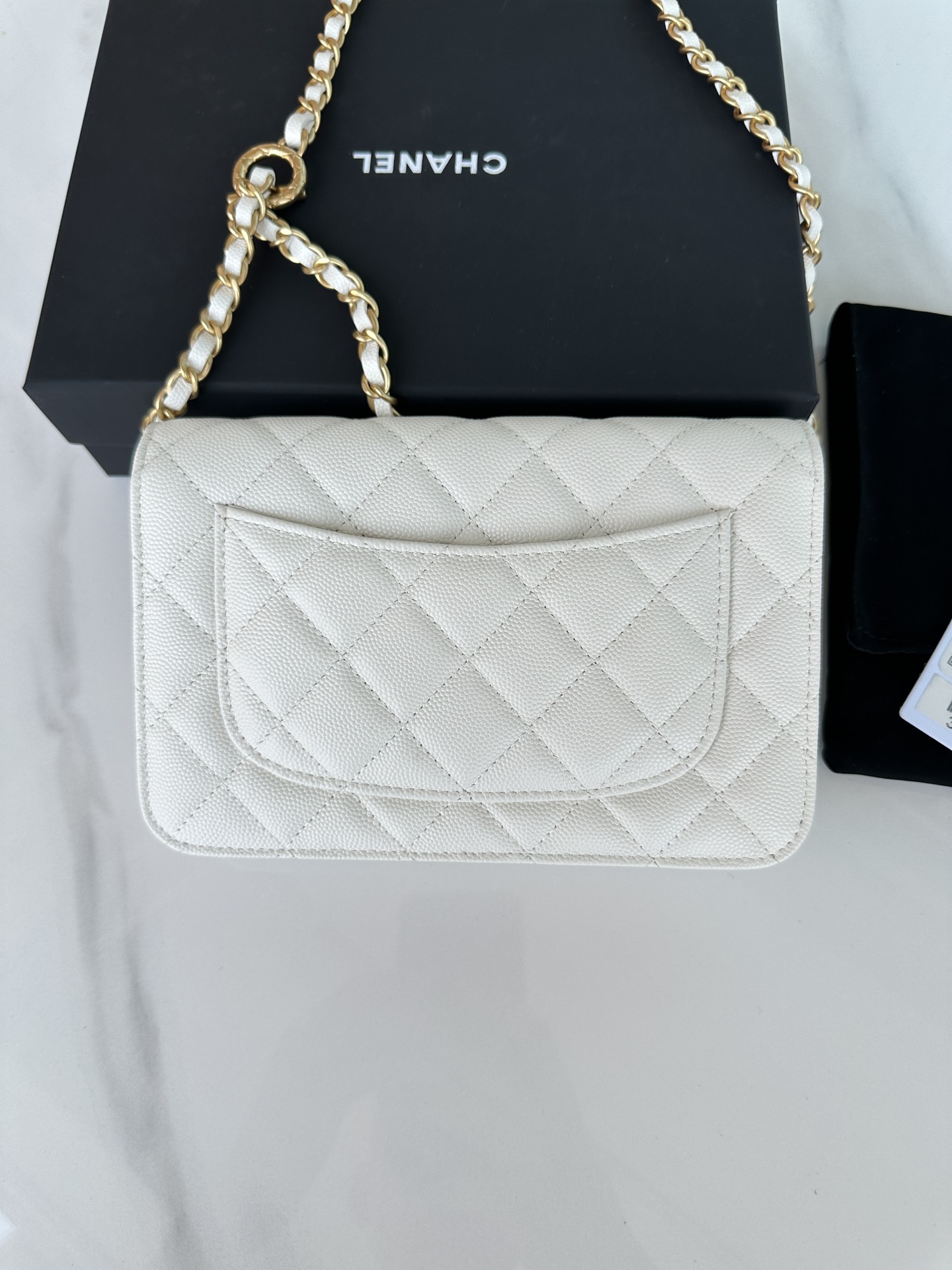 Chanel Luxury Designer Handbag crafted in premium calfskin leather 2