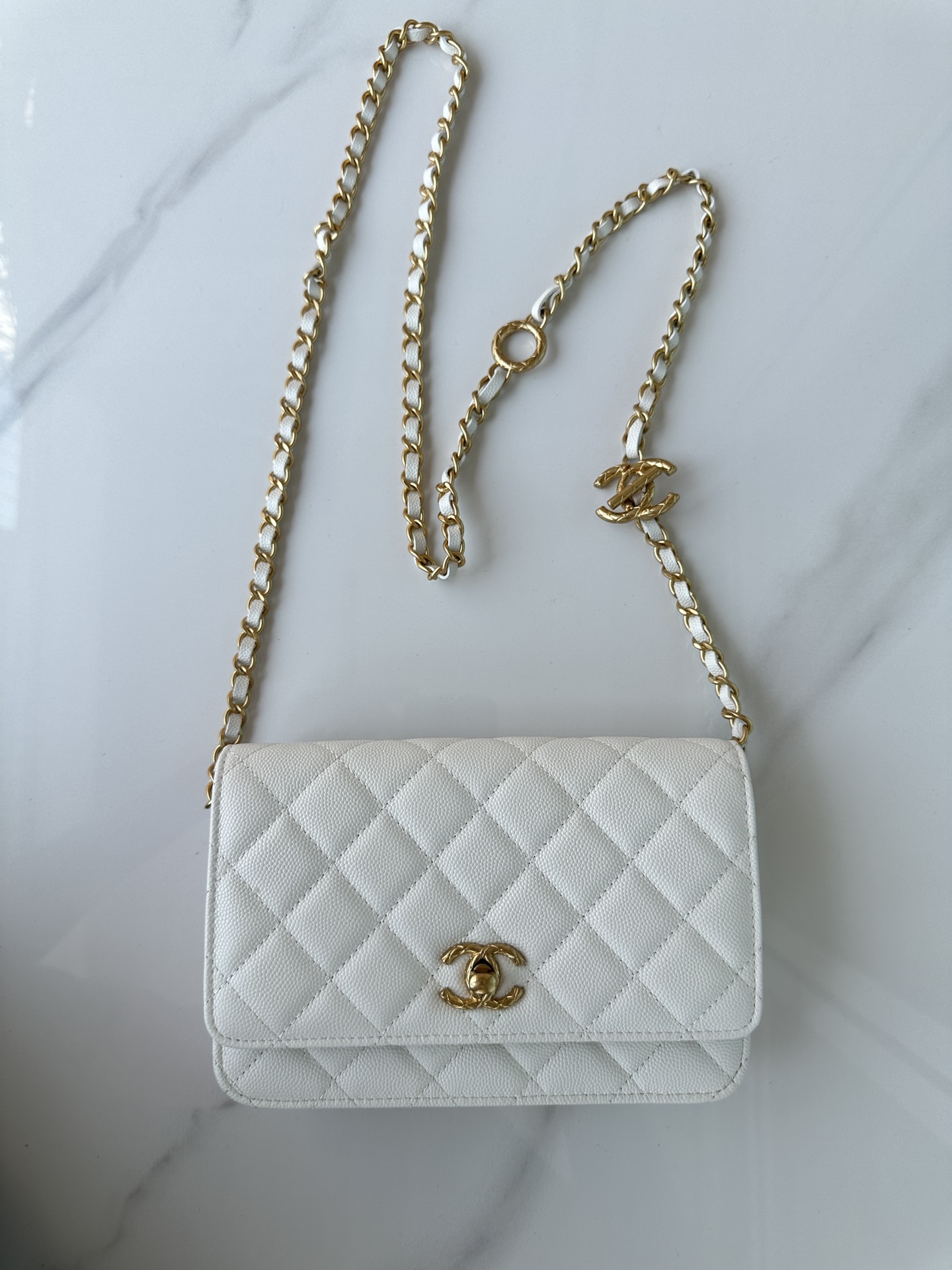 Chanel Luxury Designer Handbag crafted in premium calfskin leather 9