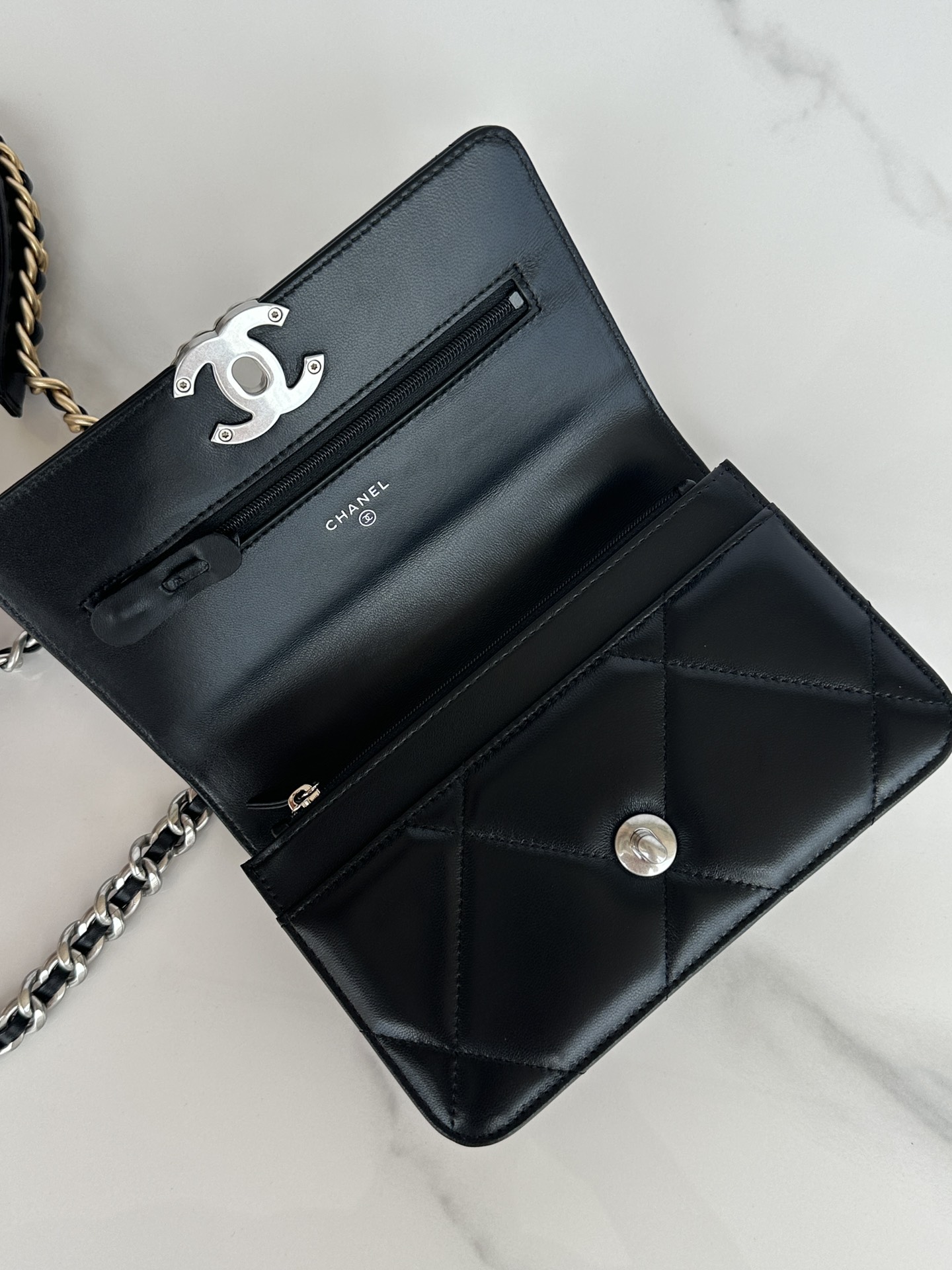 Chanel Luxury Designer Handbag crafted in premium calfskin leather 6